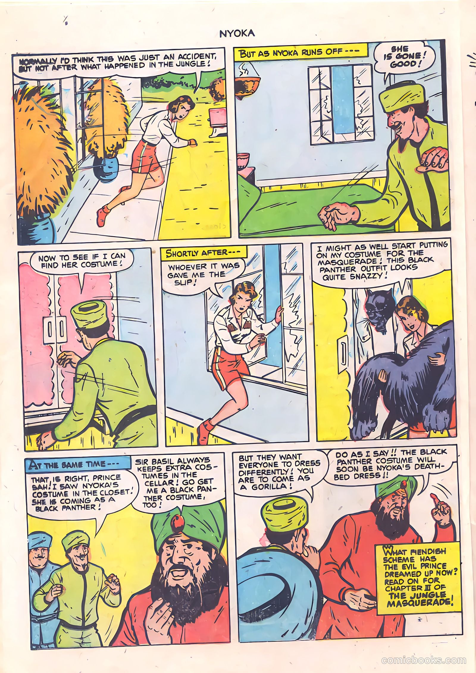 Nyoka the Jungle Girl #58 (1951) — page 20 of 36