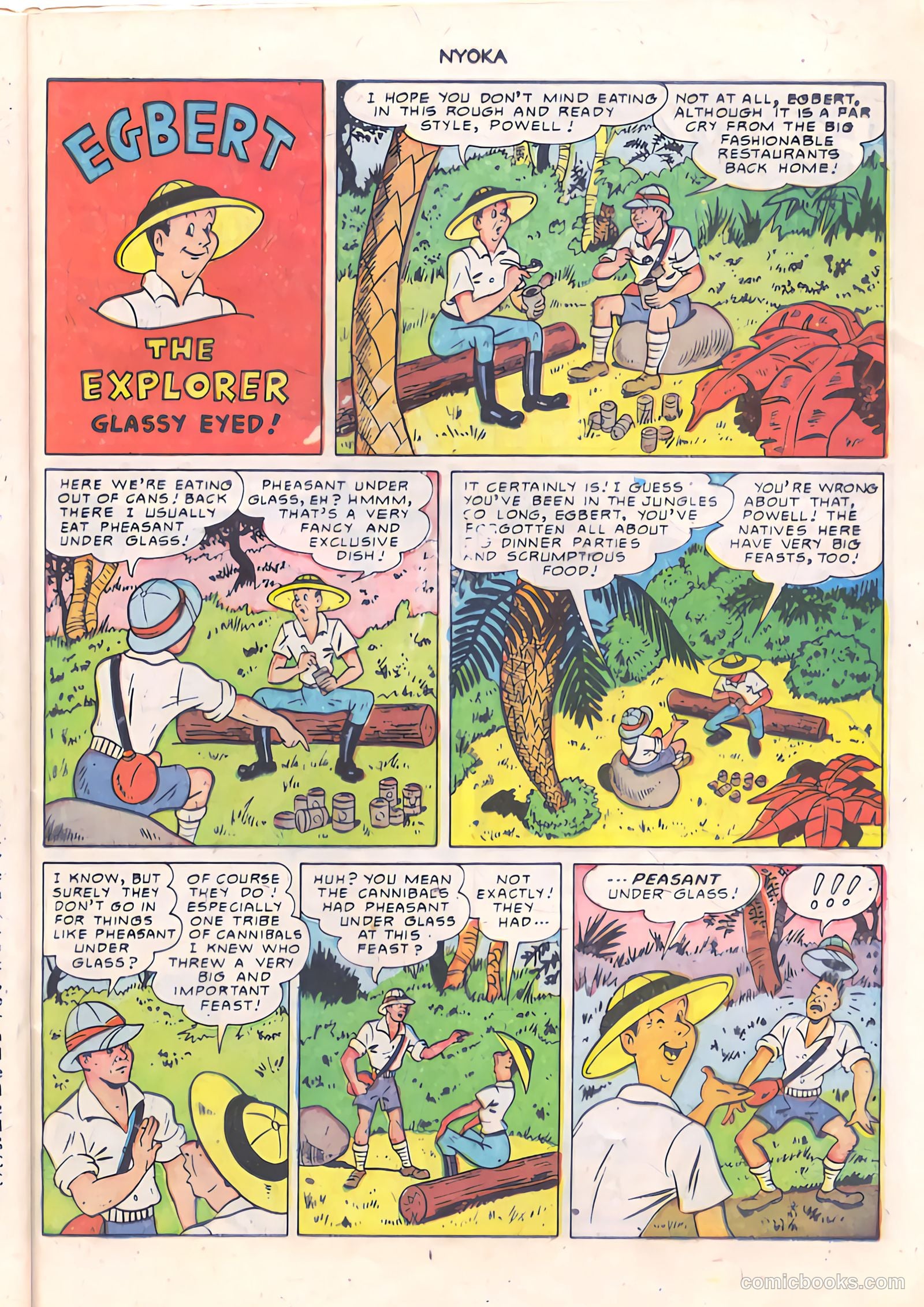 Nyoka the Jungle Girl #58 (1951) — page 23 of 36