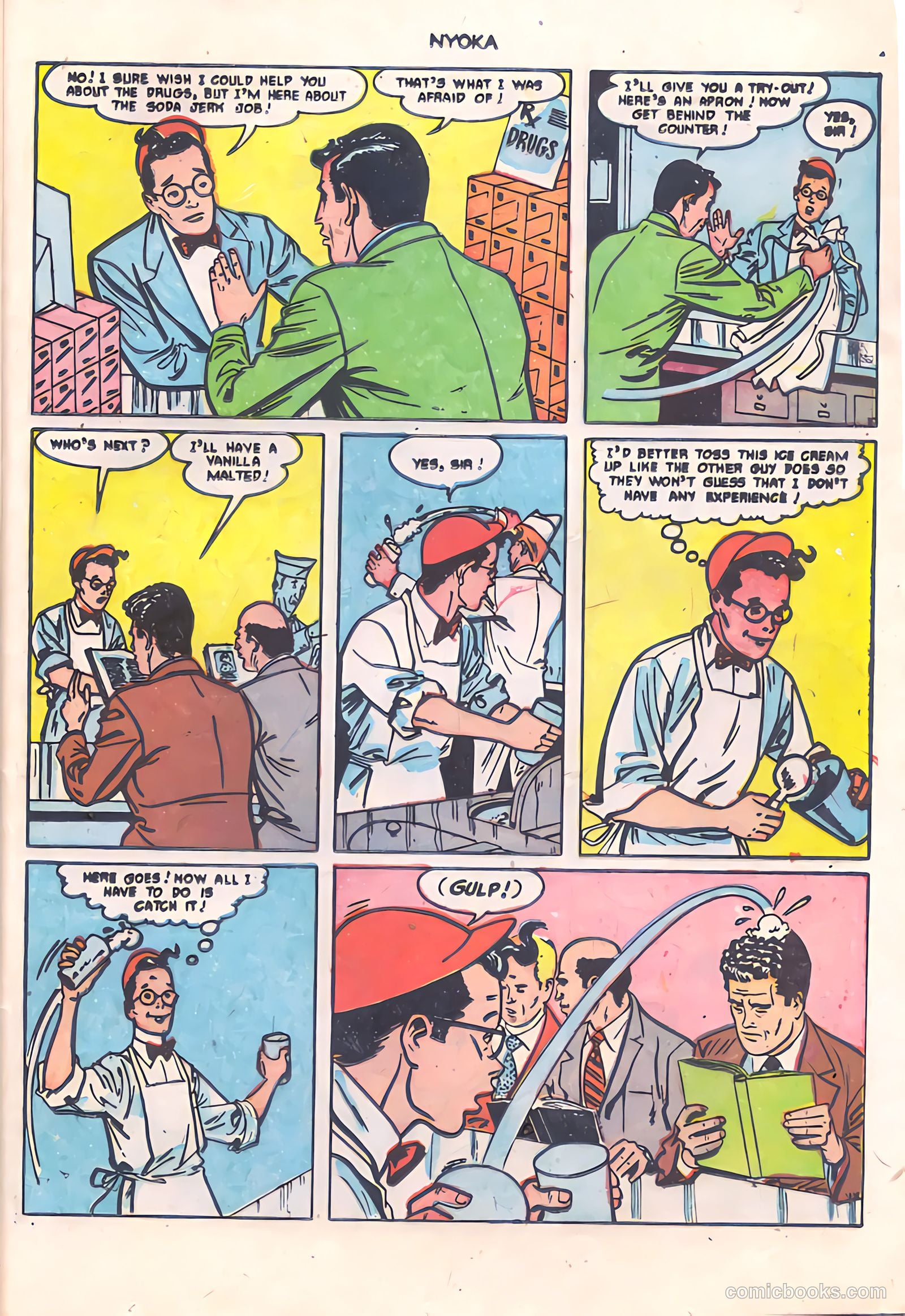 Nyoka the Jungle Girl #58 (1951) — page 25 of 36