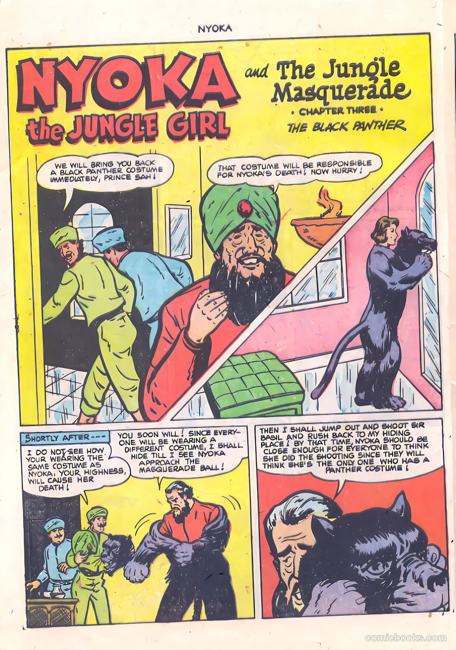 Nyoka the Jungle Girl #58 (1951) — page 28 of 36