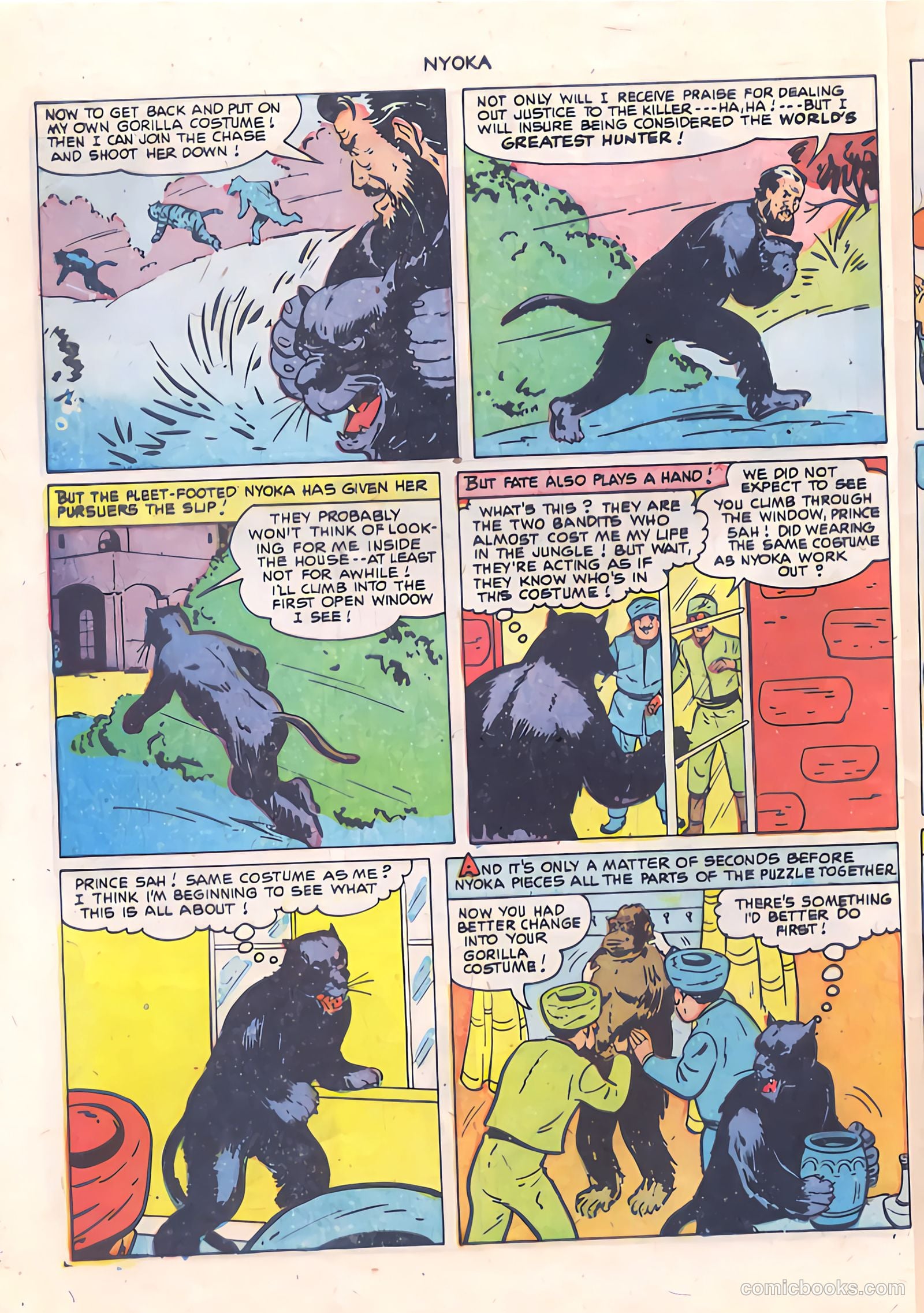 Nyoka the Jungle Girl #58 (1951) — page 30 of 36