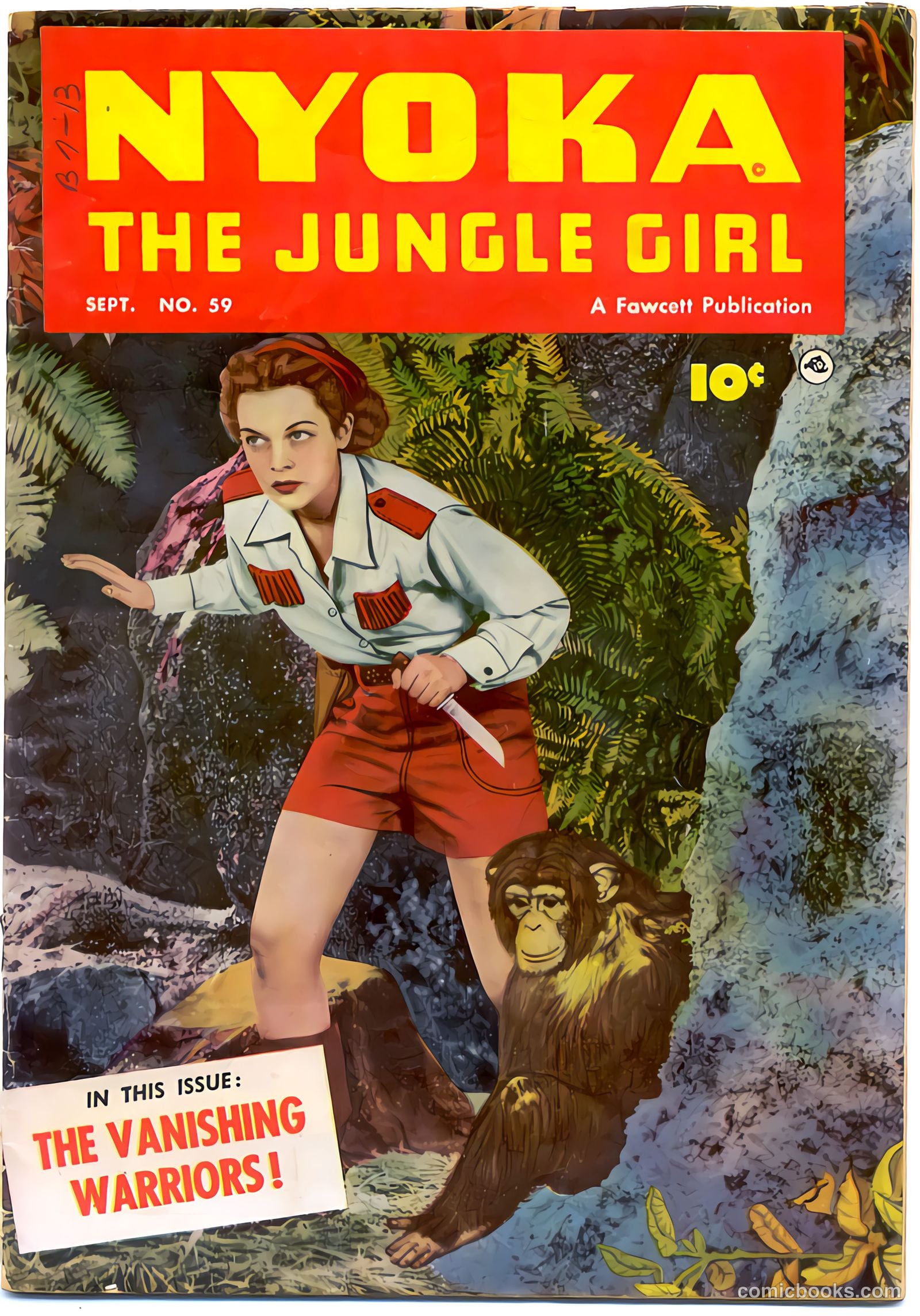 Nyoka the Jungle Girl #59