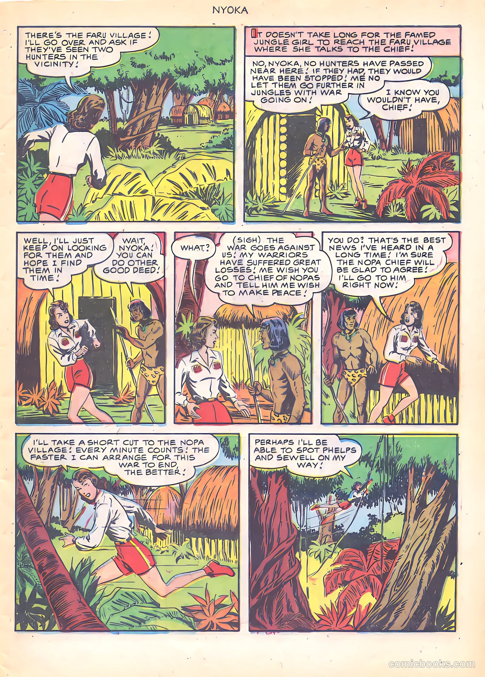 Nyoka the Jungle Girl #59 (1951) — page 5 of 36