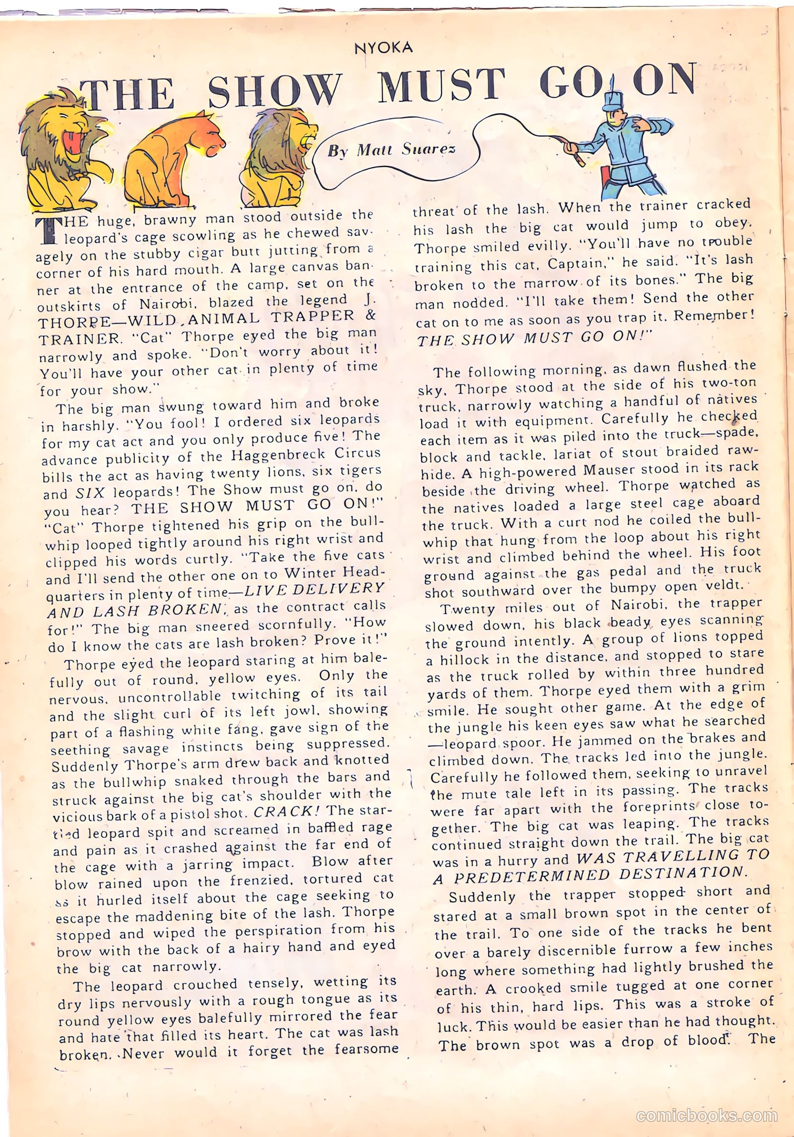 Nyoka the Jungle Girl #59 (1951) — page 10 of 36