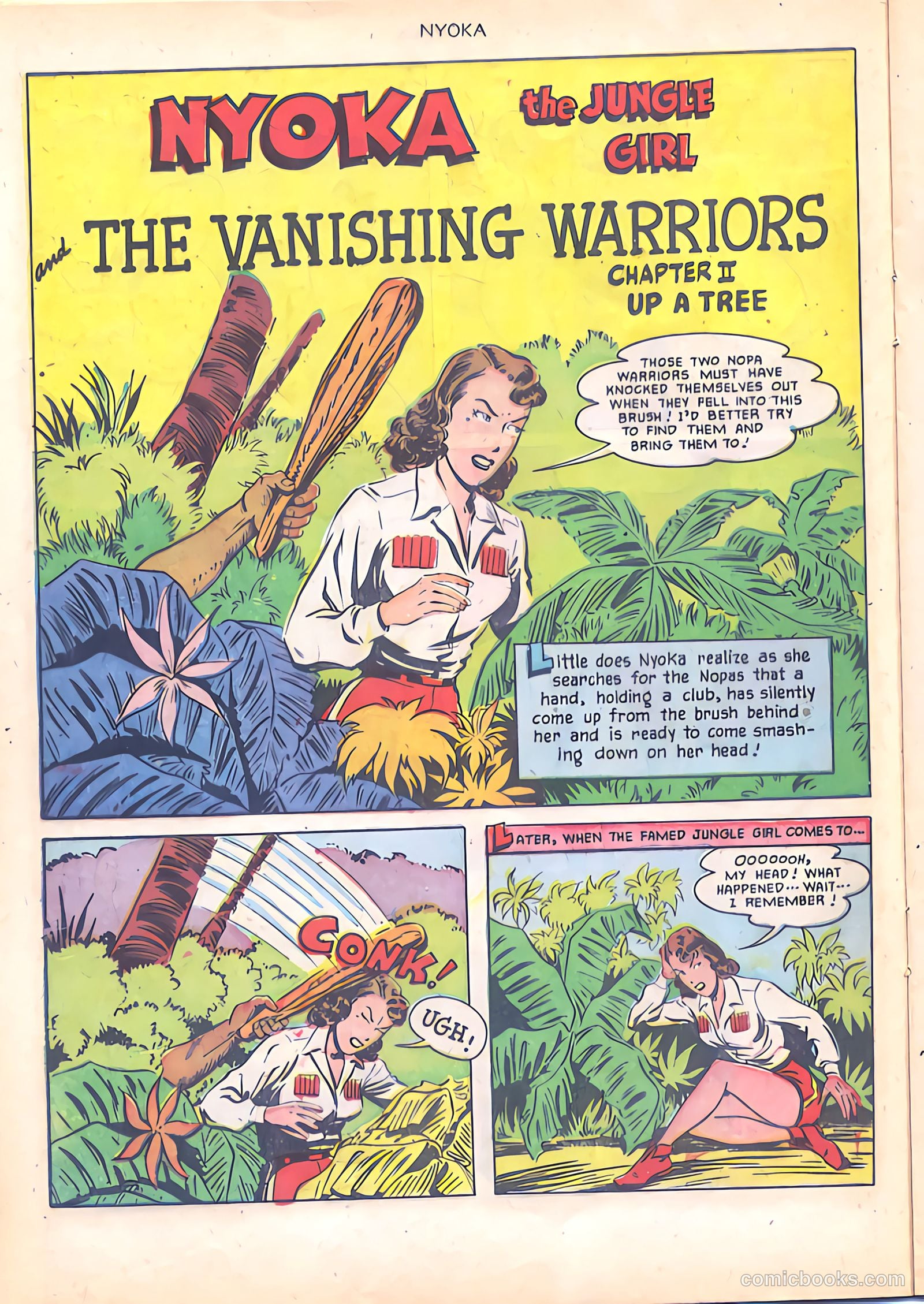 Nyoka the Jungle Girl #59 (1951) — page 16 of 36