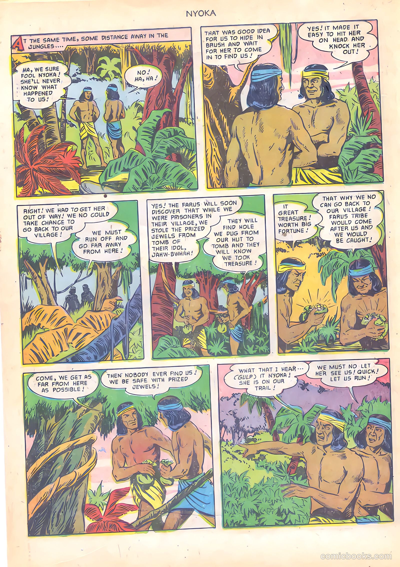 Nyoka the Jungle Girl #59 (1951) — page 18 of 36
