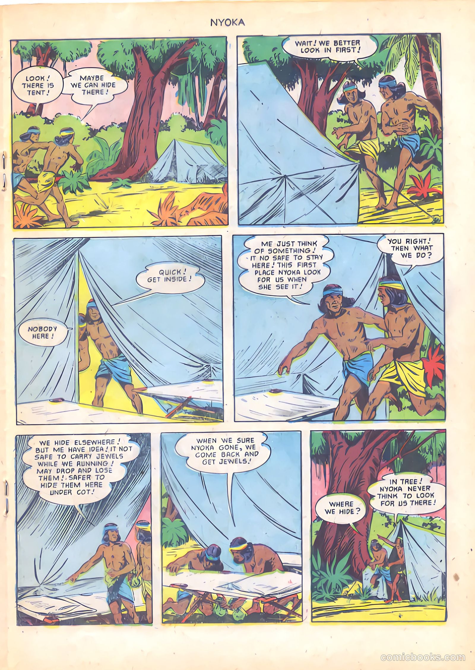 Nyoka the Jungle Girl #59 (1951) — page 19 of 36