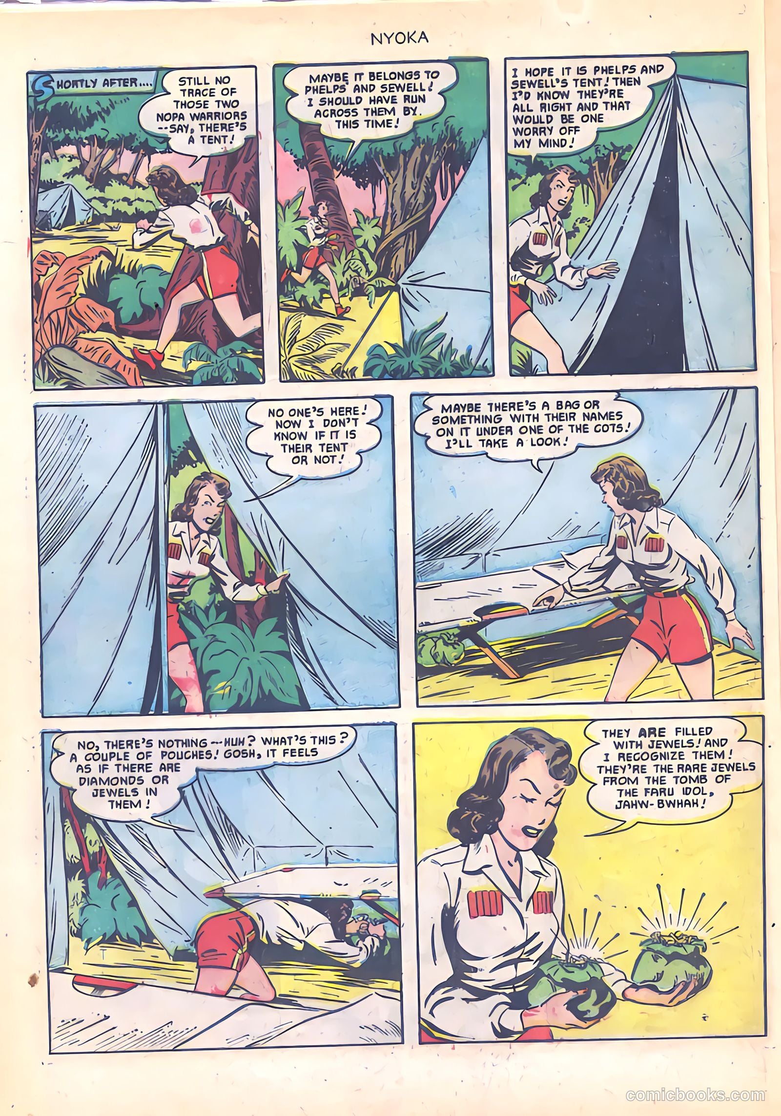 Nyoka the Jungle Girl #59 (1951) — page 20 of 36