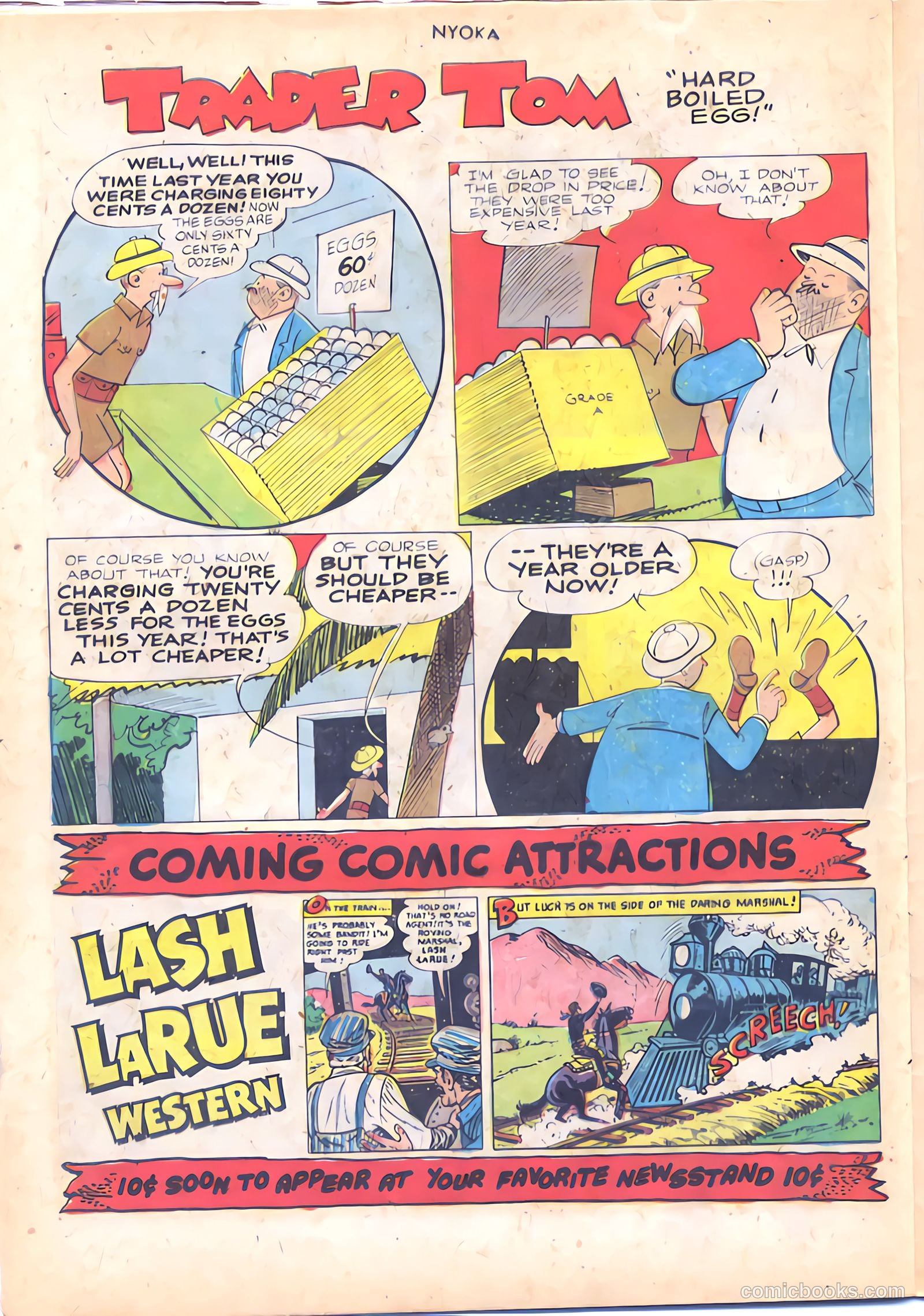 Nyoka the Jungle Girl #59 (1951) — page 22 of 36