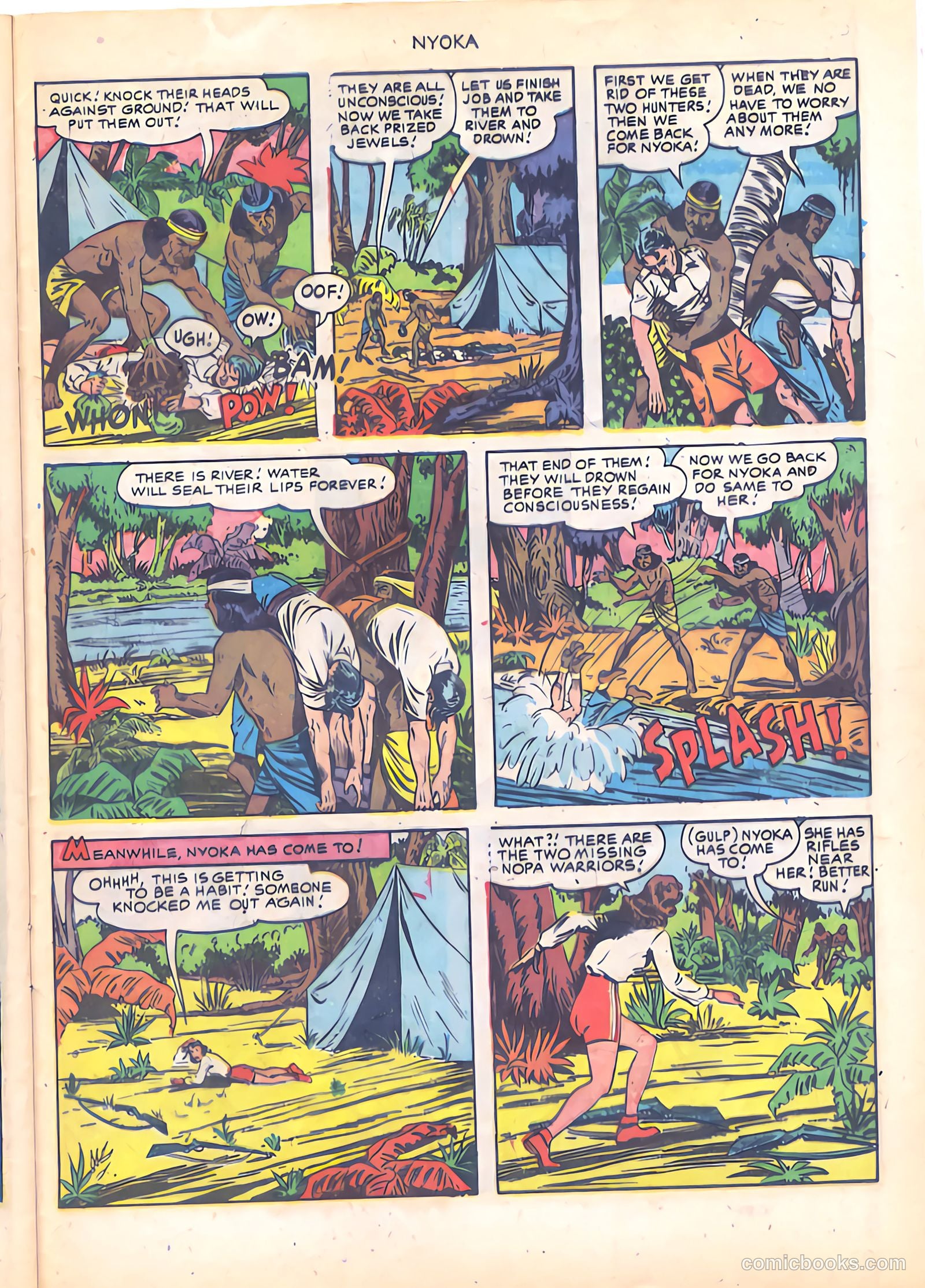 Nyoka the Jungle Girl #59 (1951) — page 25 of 36