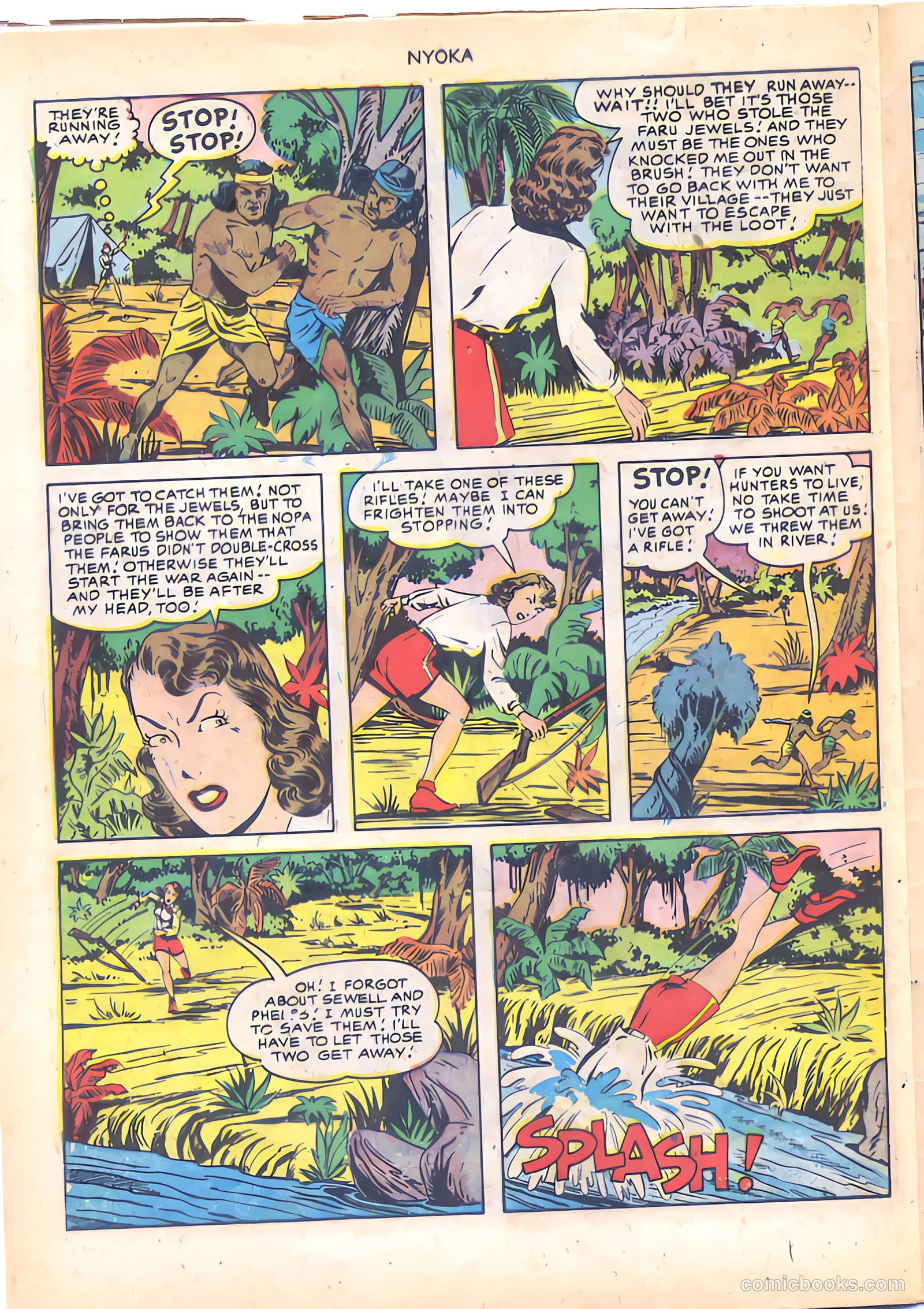 Nyoka the Jungle Girl #59 (1951) — page 26 of 36