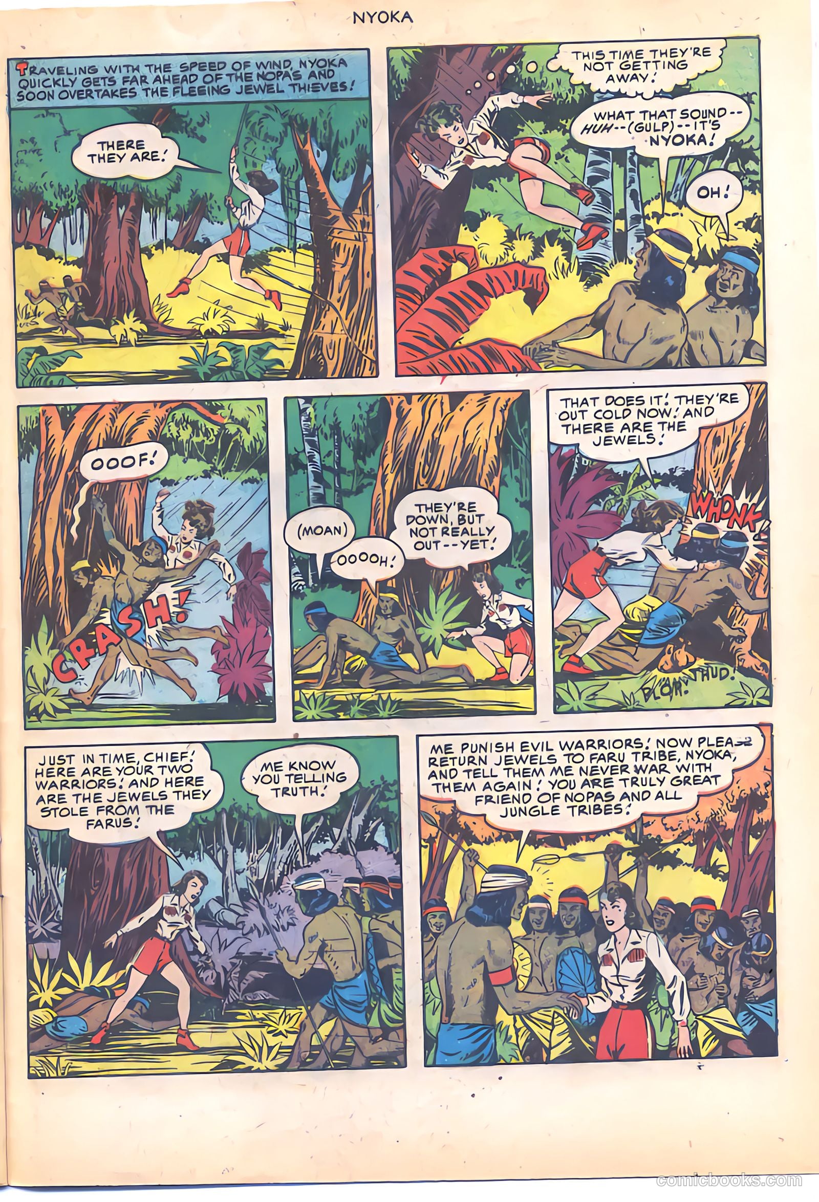 Nyoka the Jungle Girl #59 (1951) — page 29 of 36