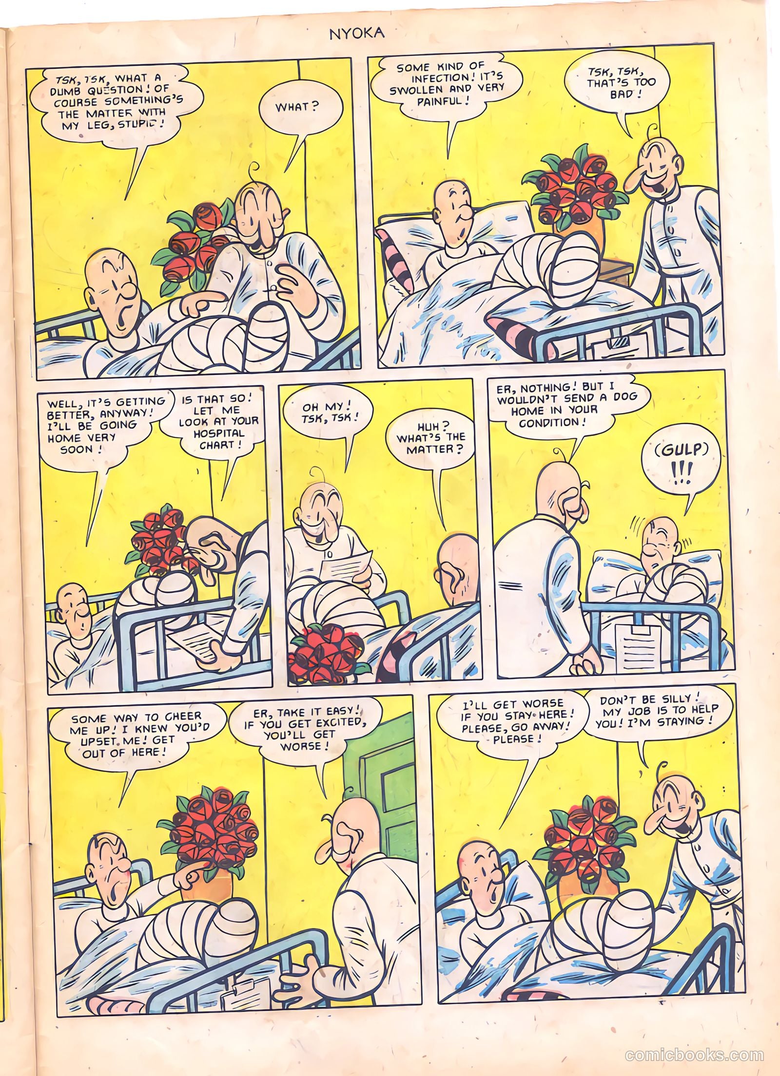 Nyoka the Jungle Girl #59 (1951) — page 31 of 36