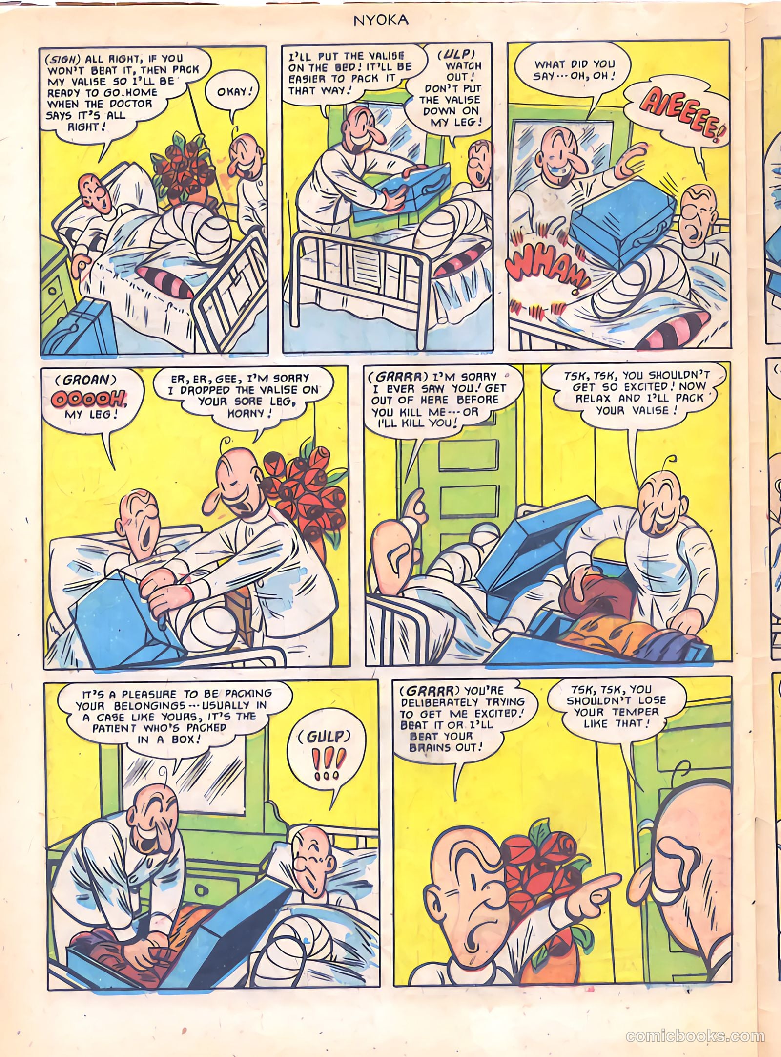 Nyoka the Jungle Girl #59 (1951) — page 32 of 36