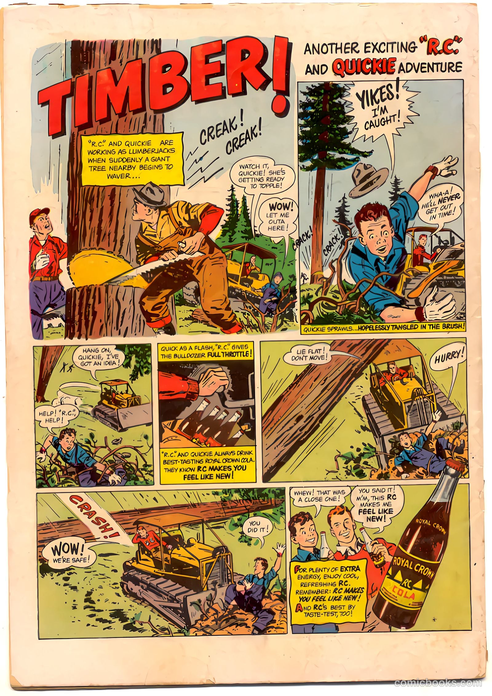 Nyoka the Jungle Girl #59 (1951) — page 36 of 36