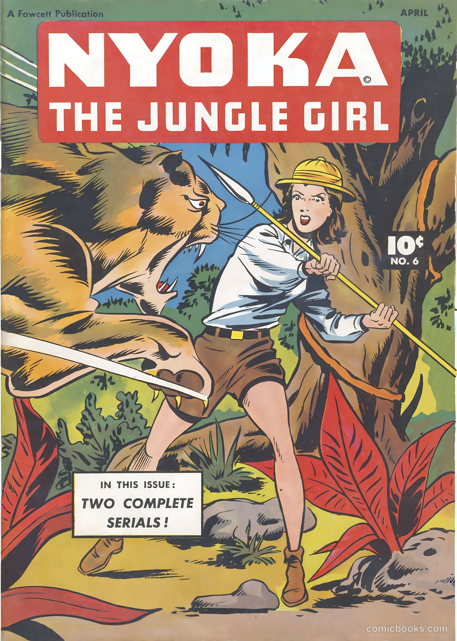 Nyoka the Jungle Girl #6