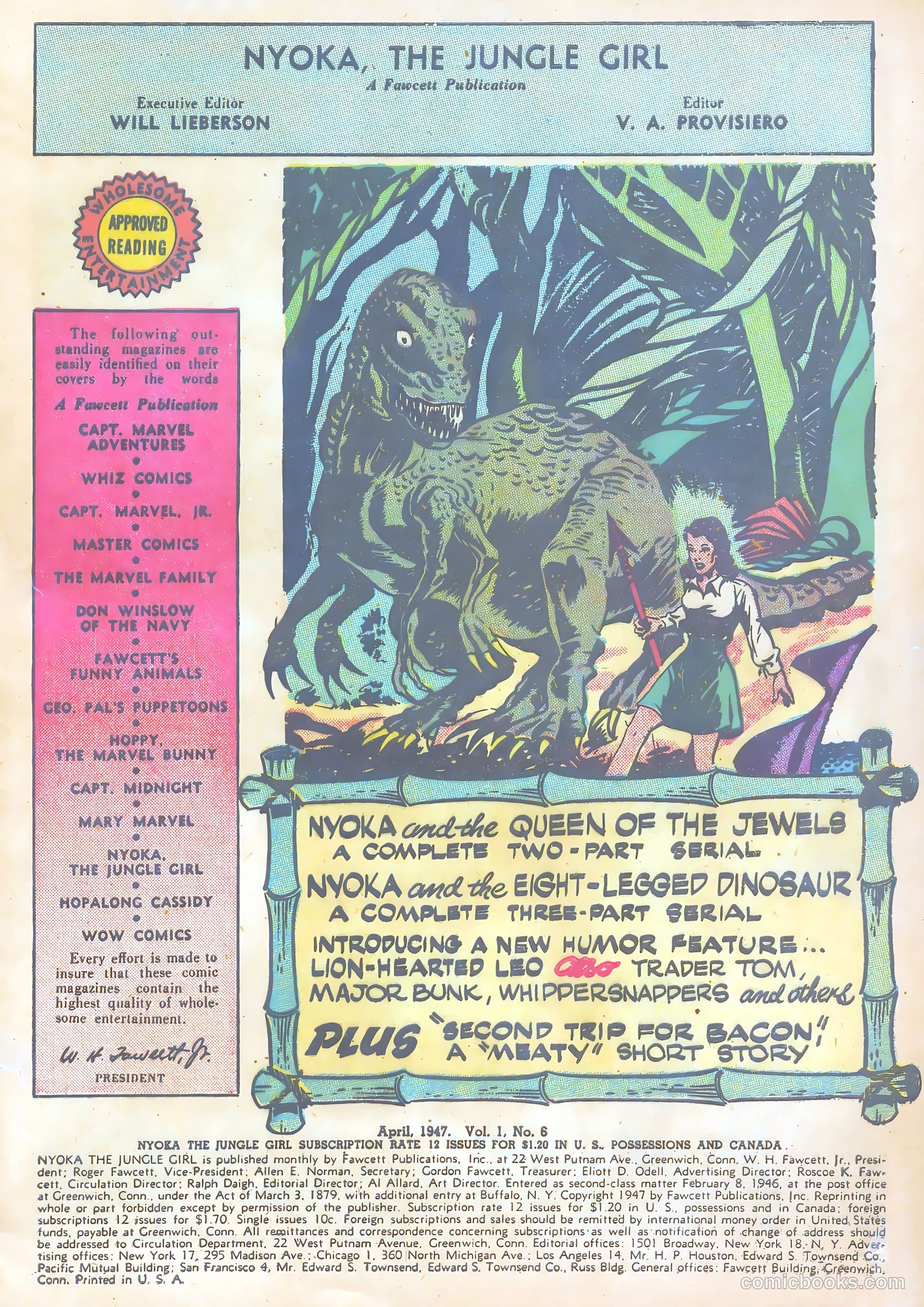 Nyoka the Jungle Girl #6 (1947) — page 3 of 52