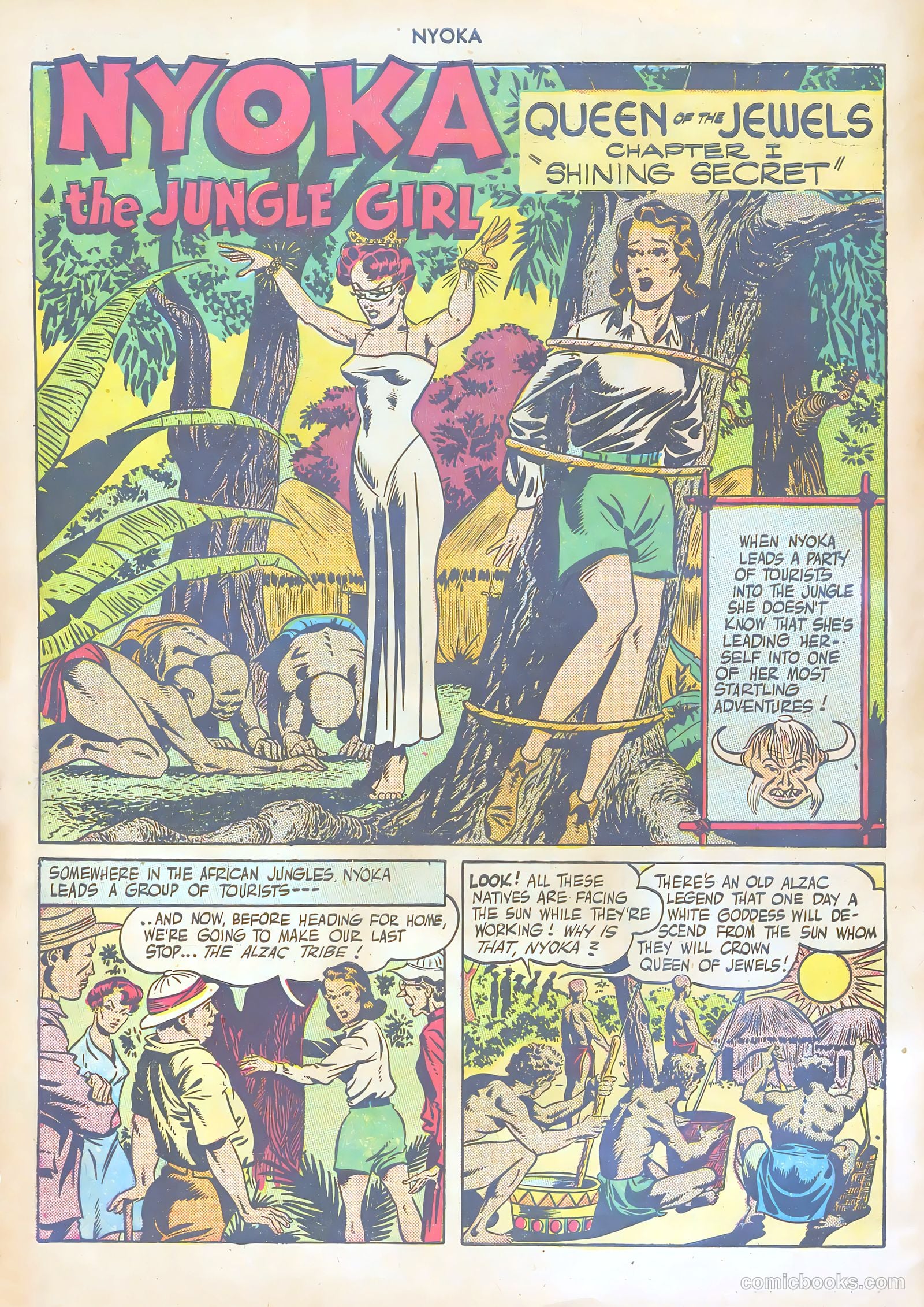 Nyoka the Jungle Girl #6 (1947) — page 4 of 52