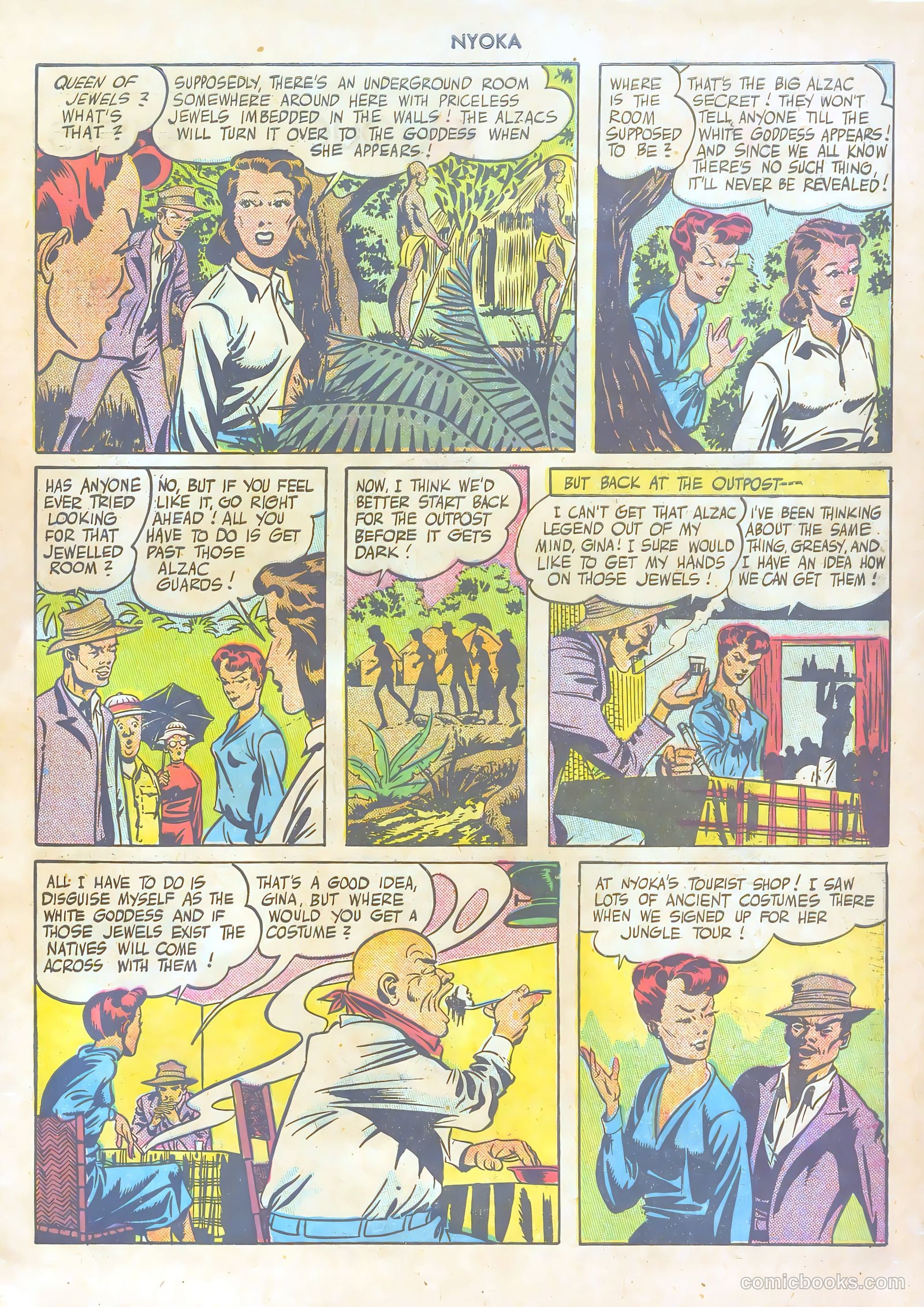 Nyoka the Jungle Girl #6 (1947) — page 5 of 52