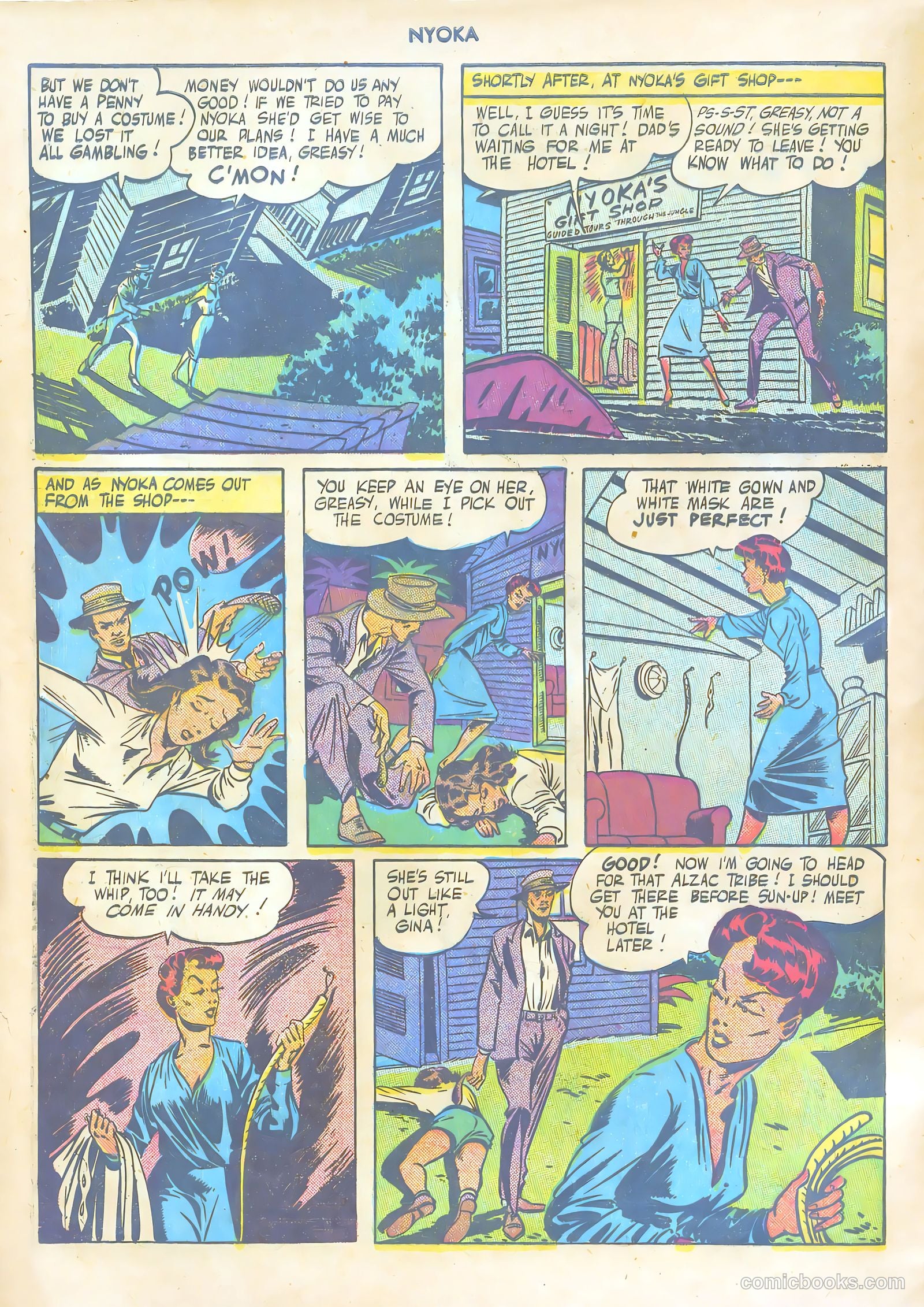 Nyoka the Jungle Girl #6 (1947) — page 6 of 52