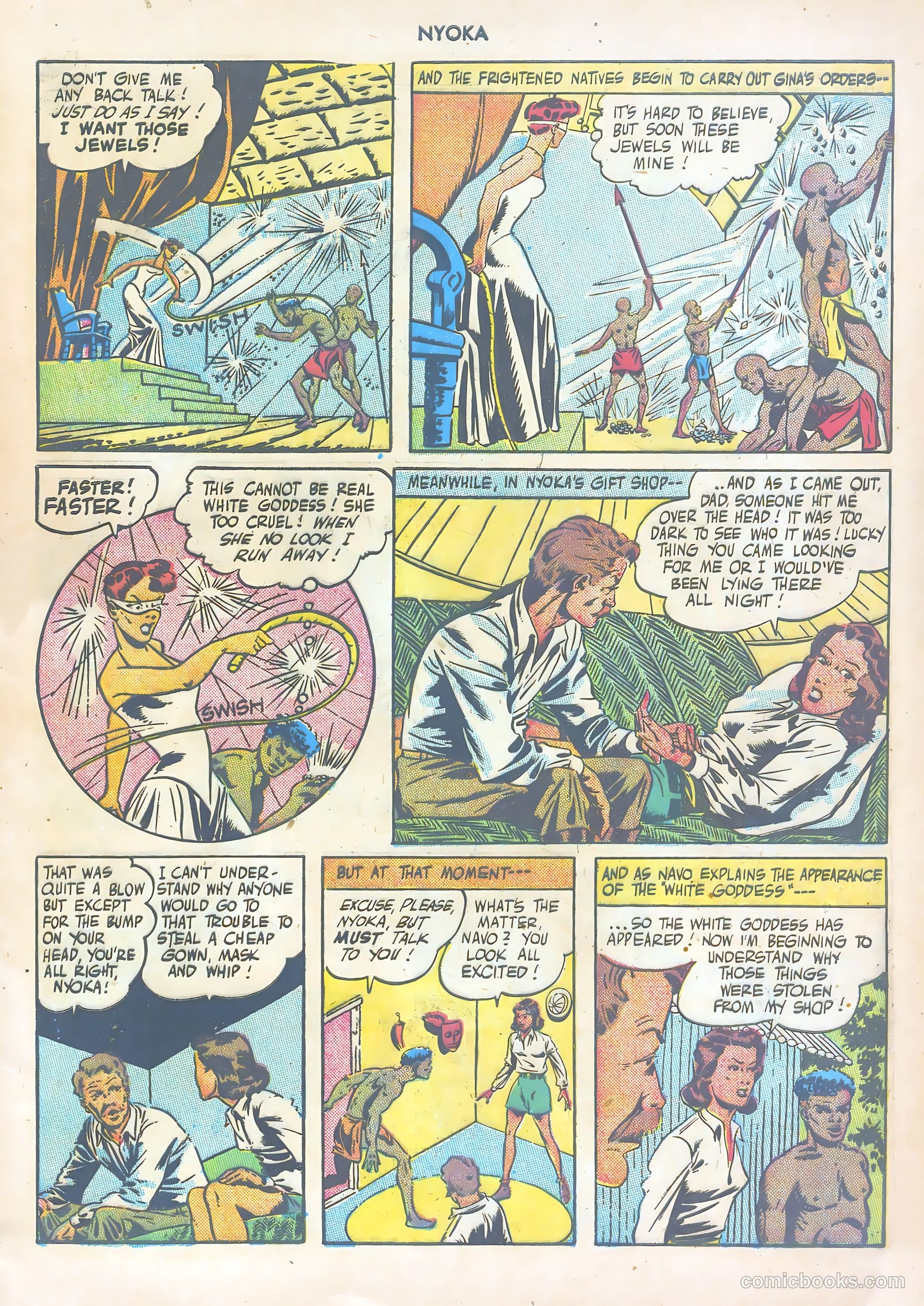 Nyoka the Jungle Girl #6 (1947) — page 9 of 52