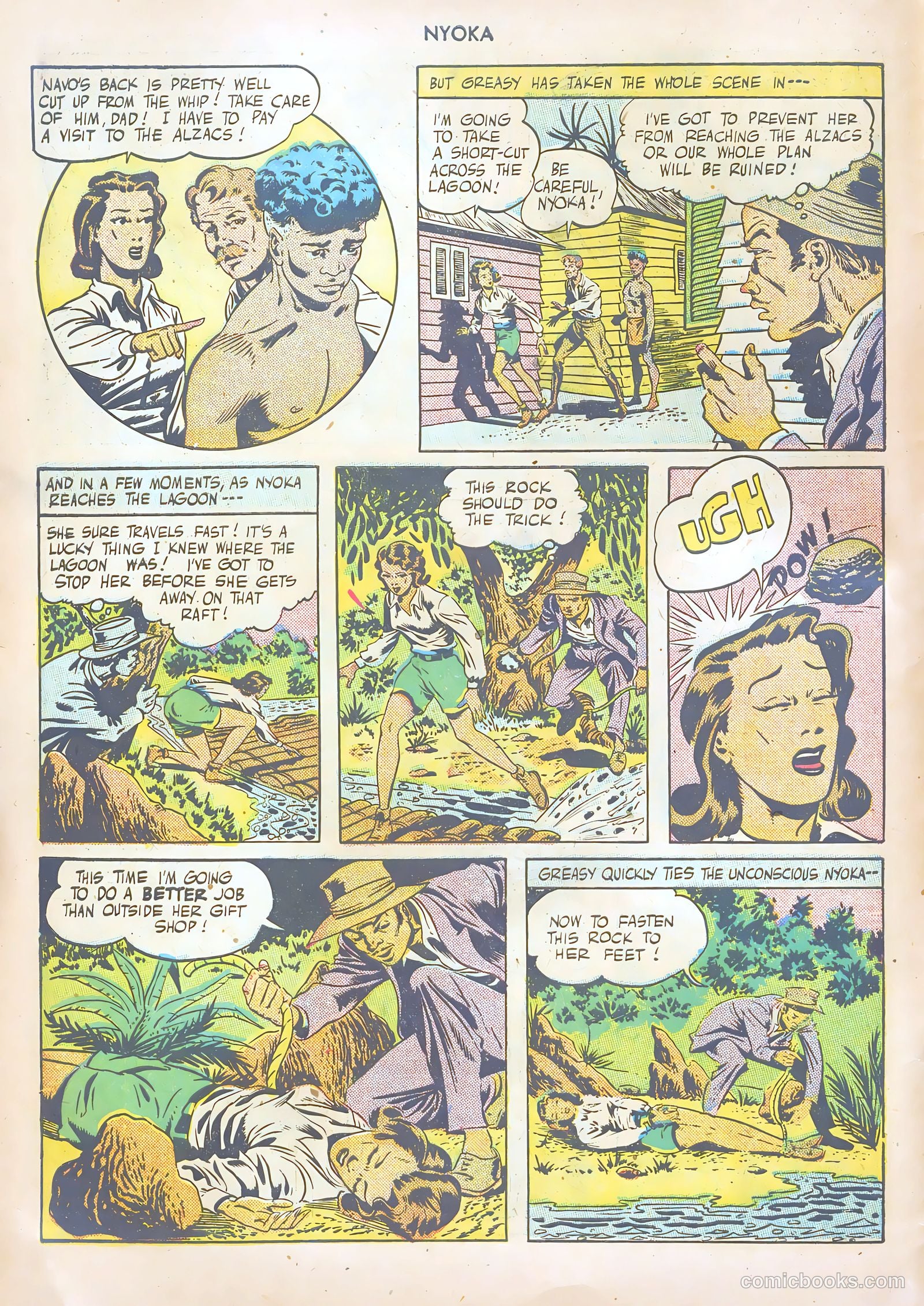 Nyoka the Jungle Girl #6 (1947) — page 10 of 52