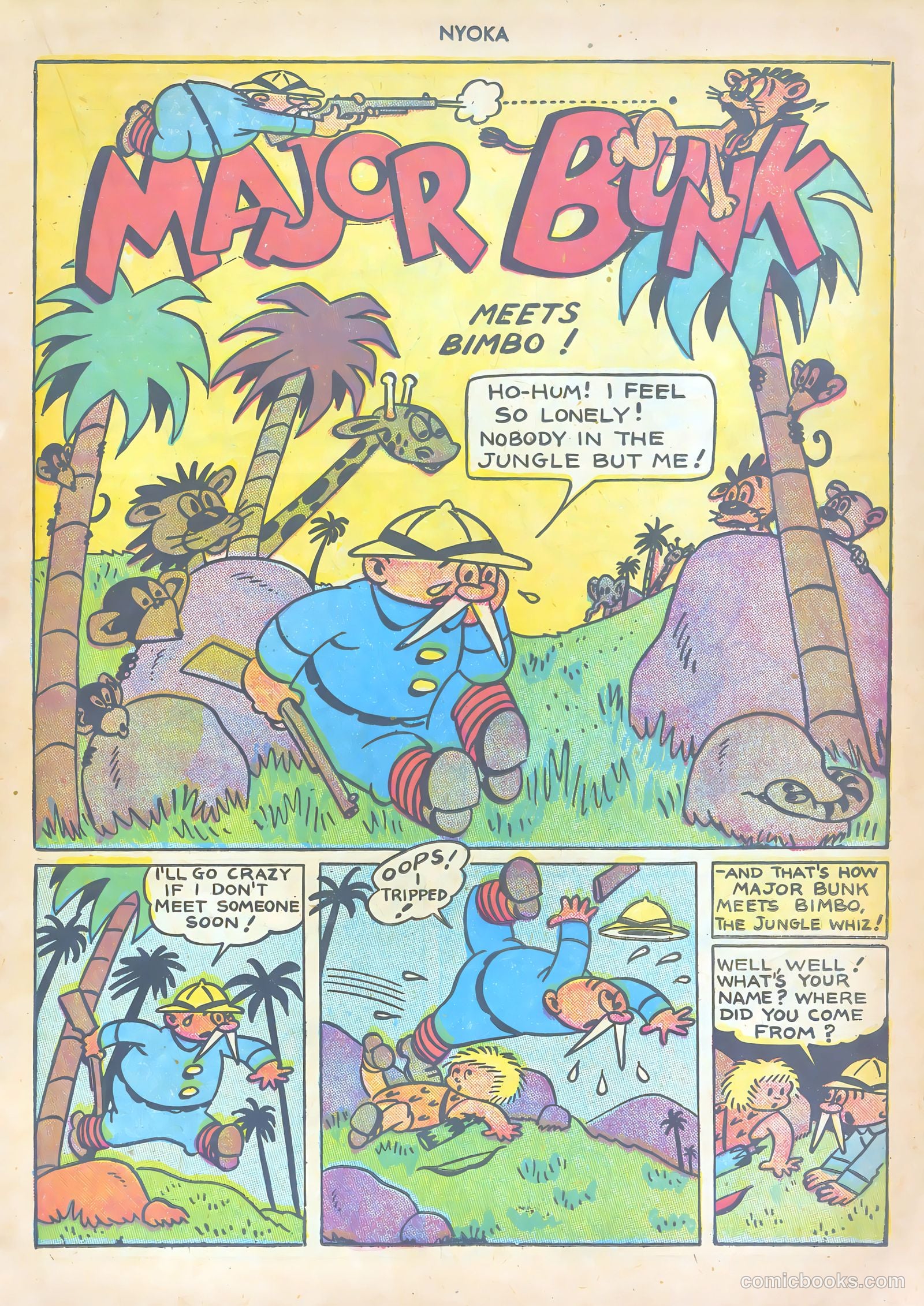 Nyoka the Jungle Girl #6 (1947) — page 21 of 52