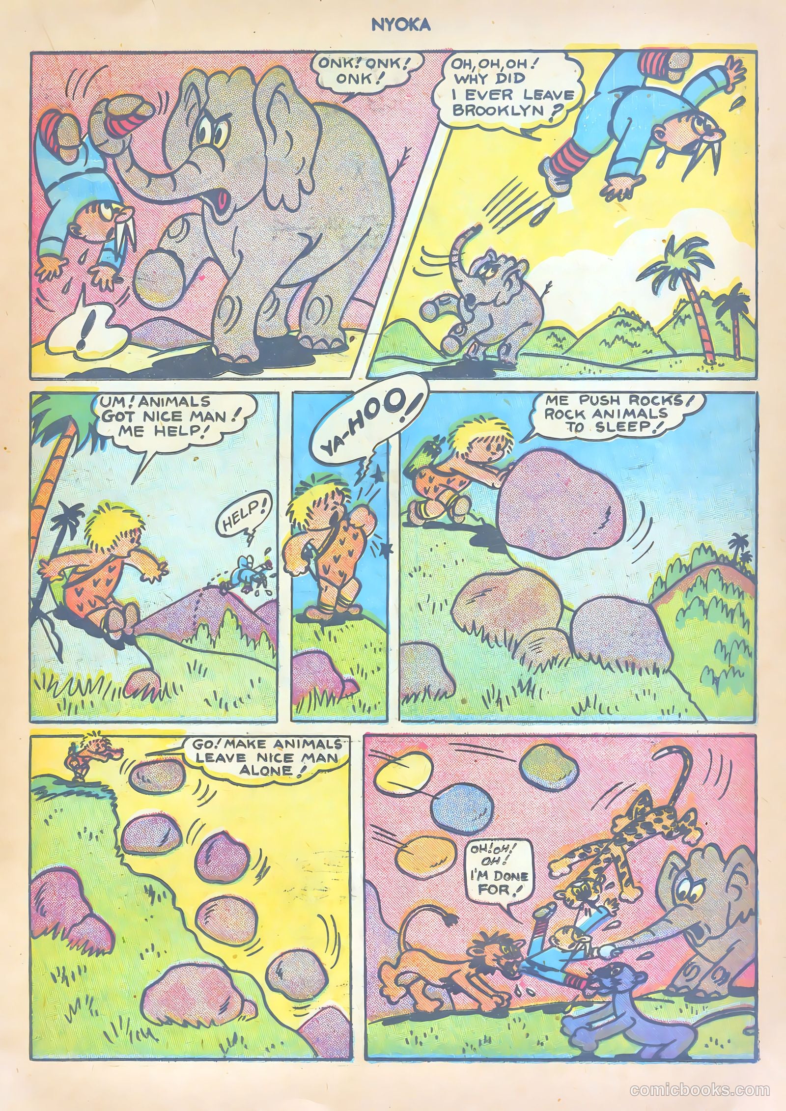 Nyoka the Jungle Girl #6 (1947) — page 23 of 52