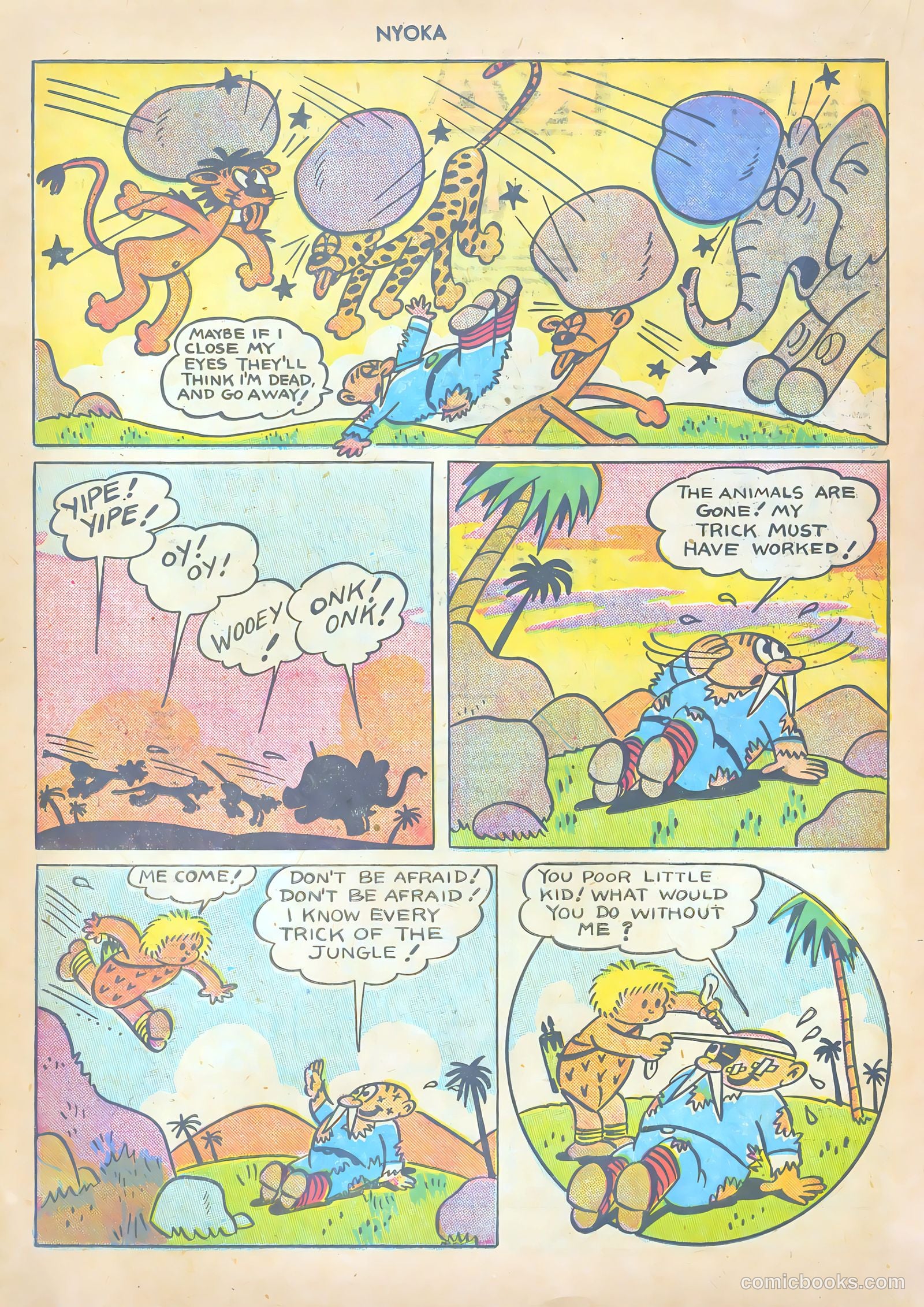 Nyoka the Jungle Girl #6 (1947) — page 24 of 52