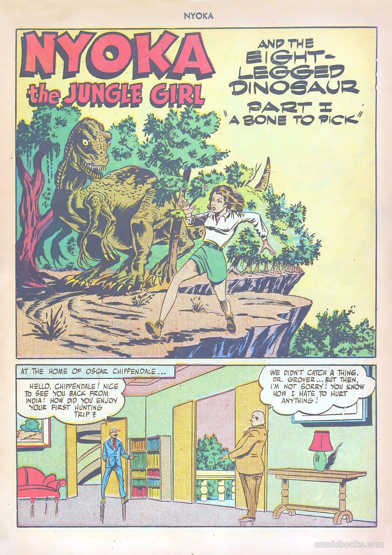 Nyoka the Jungle Girl #6 (1947) — page 25 of 52