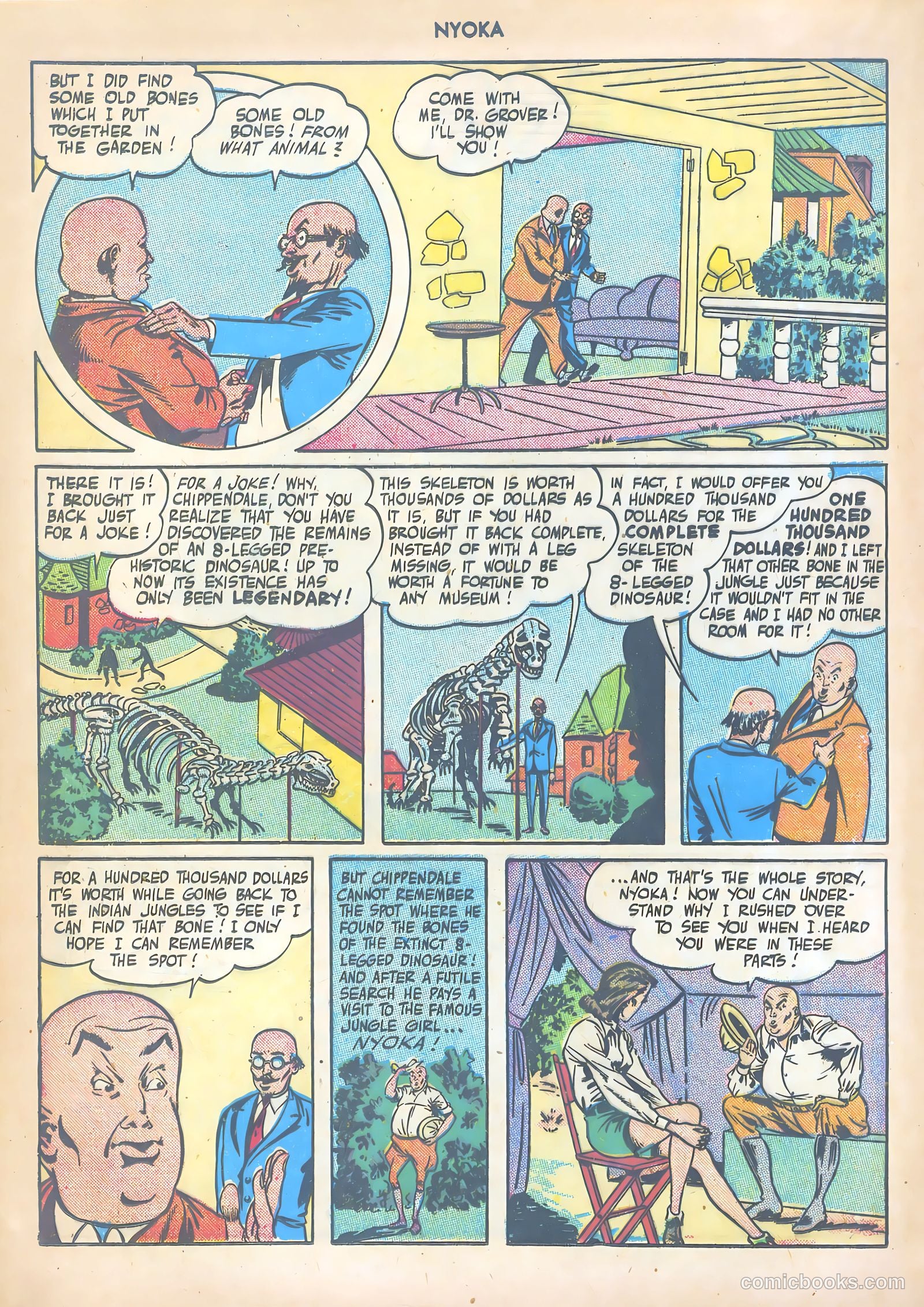 Nyoka the Jungle Girl #6 (1947) — page 26 of 52