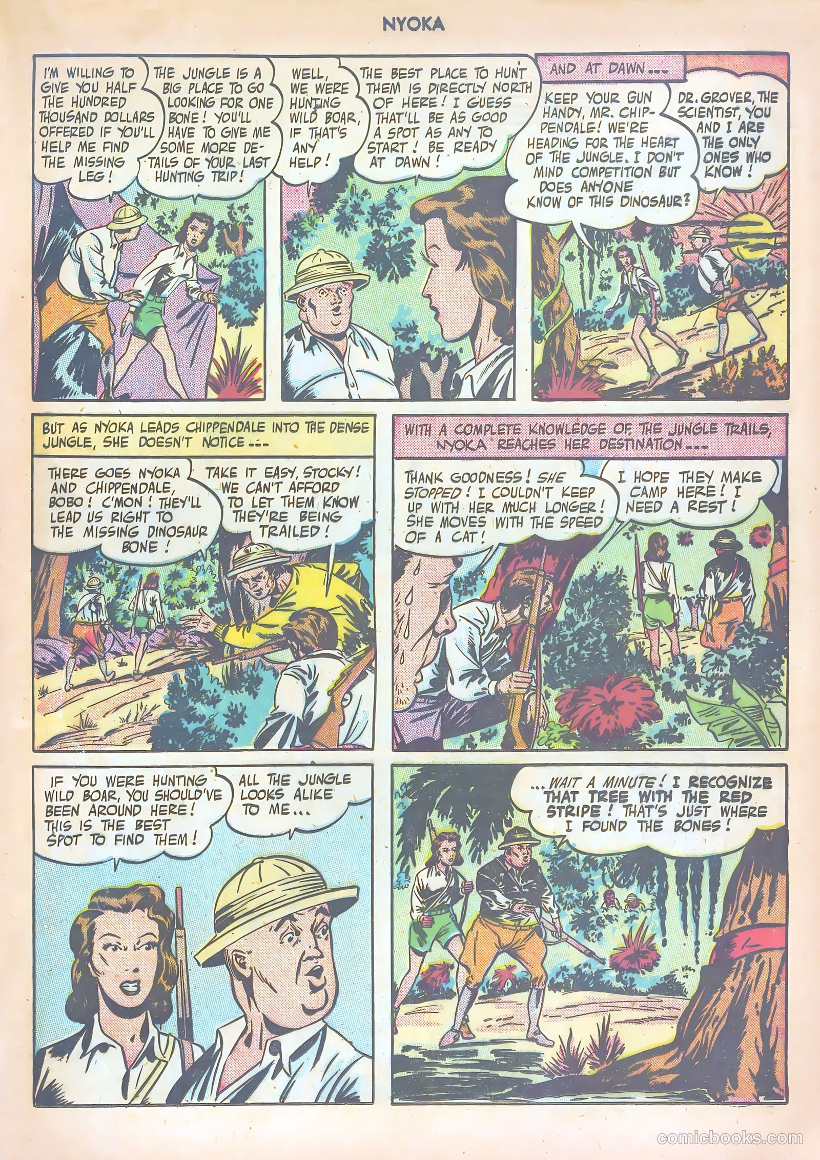 Nyoka the Jungle Girl #6 (1947) — page 27 of 52