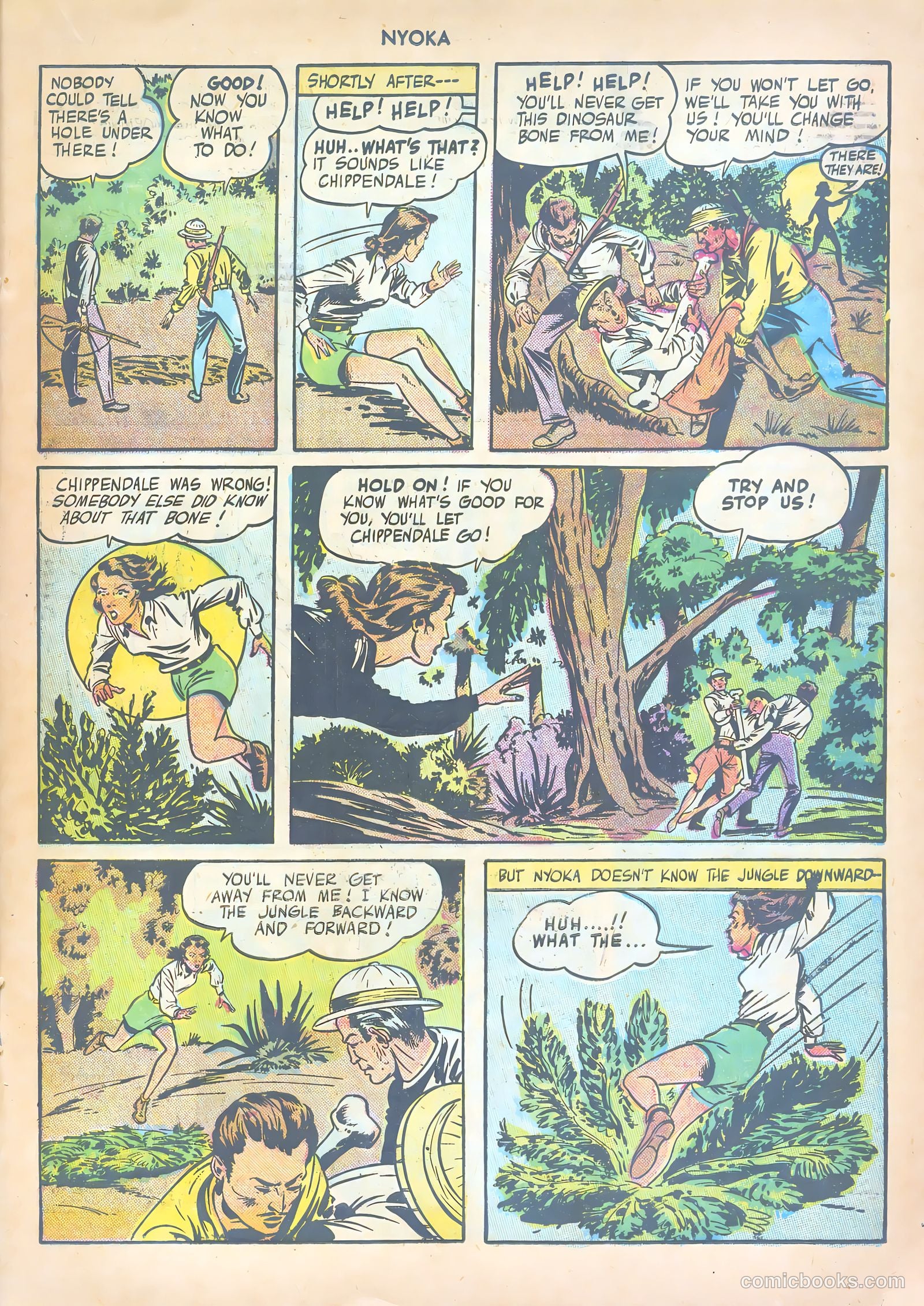 Nyoka the Jungle Girl #6 (1947) — page 29 of 52