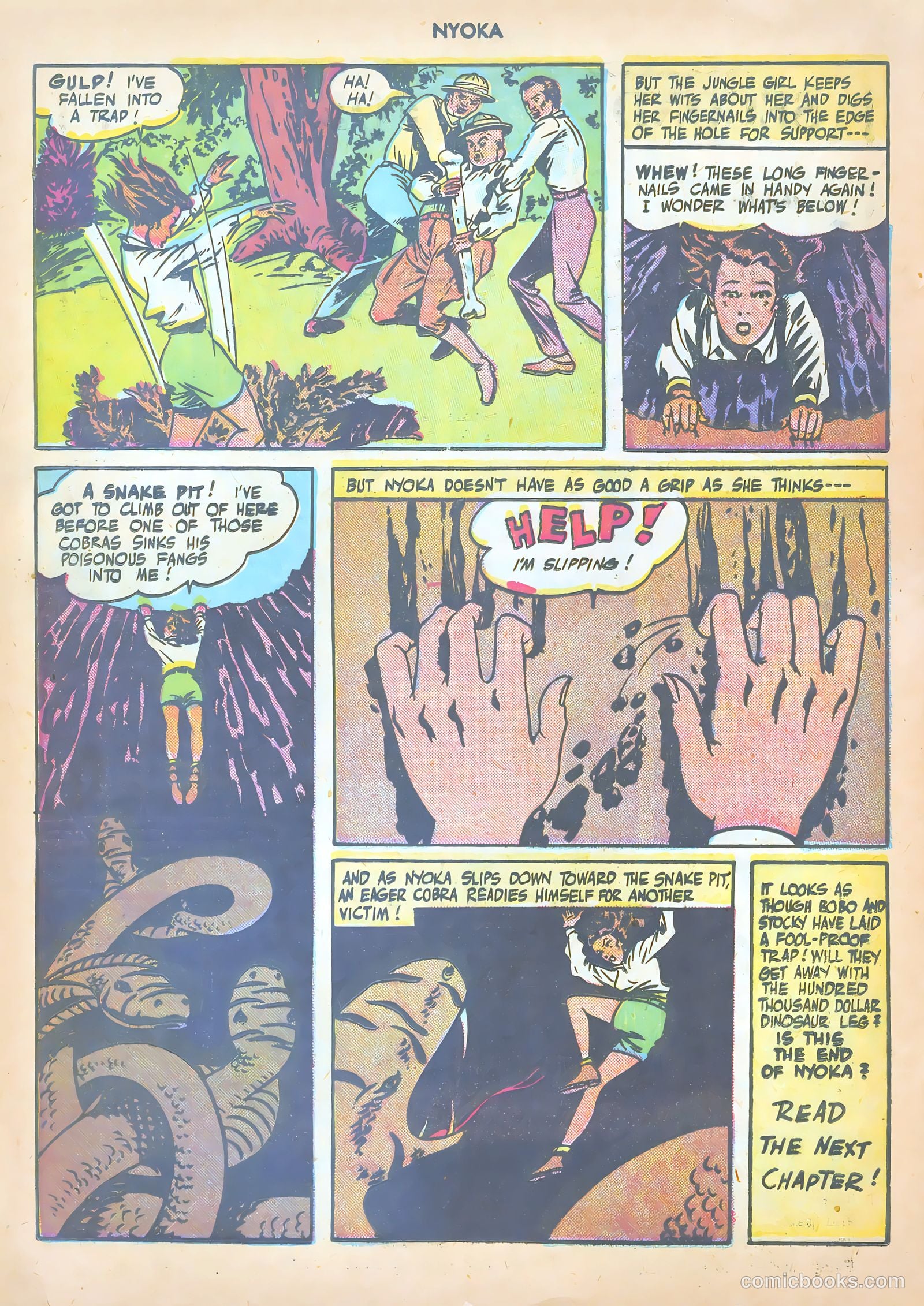 Nyoka the Jungle Girl #6 (1947) — page 30 of 52