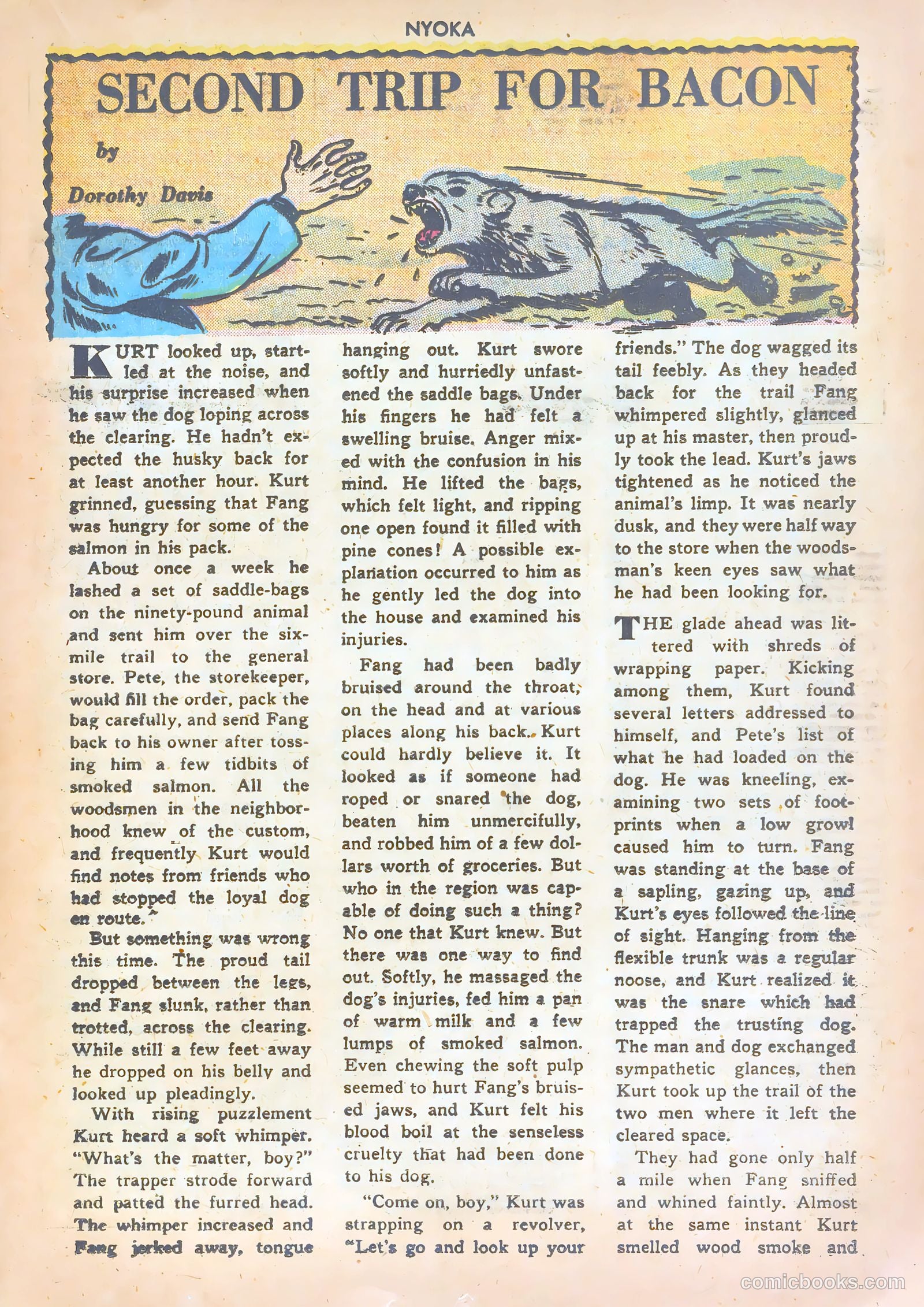 Nyoka the Jungle Girl #6 (1947) — page 31 of 52