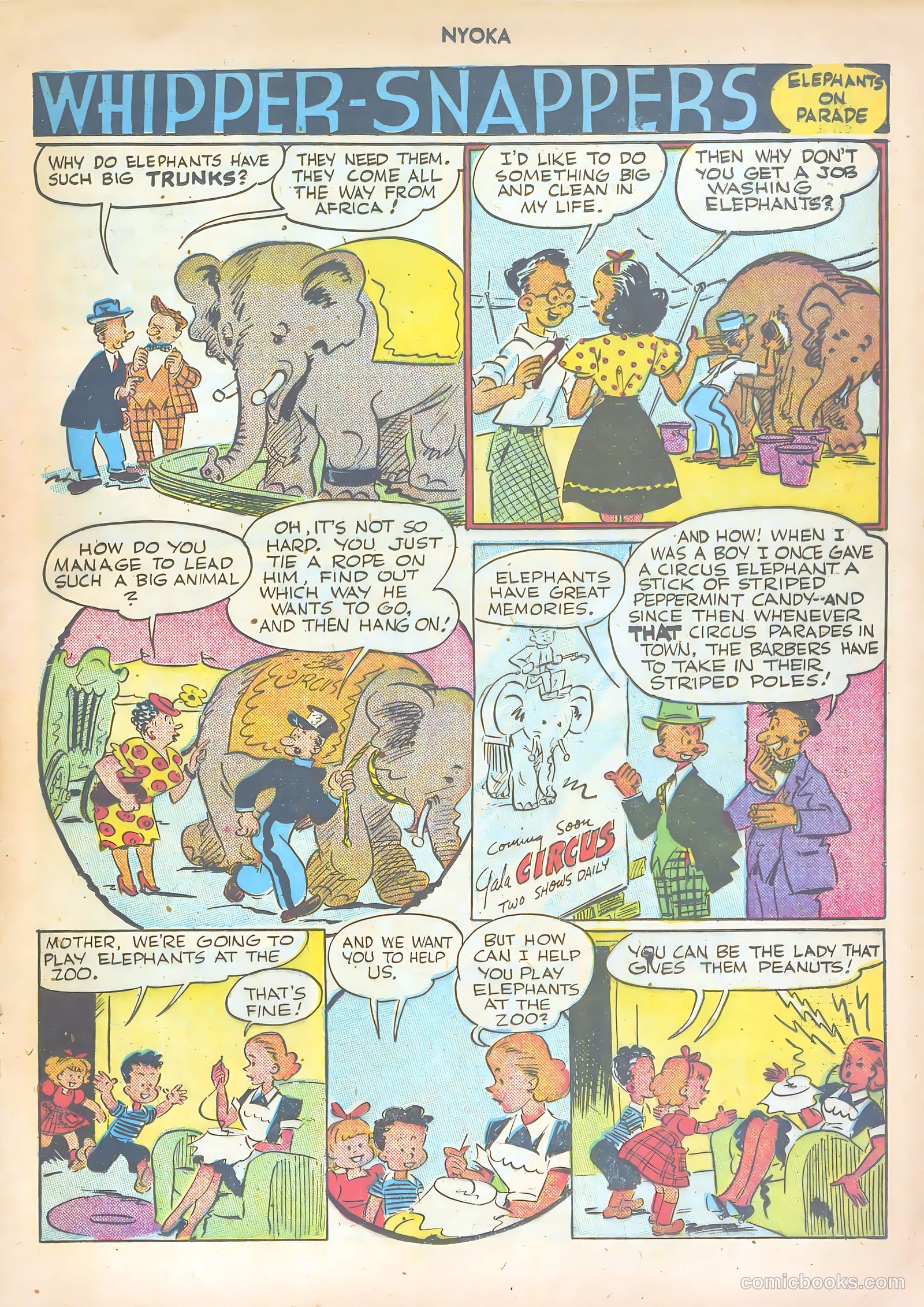 Nyoka the Jungle Girl #6 (1947) — page 33 of 52