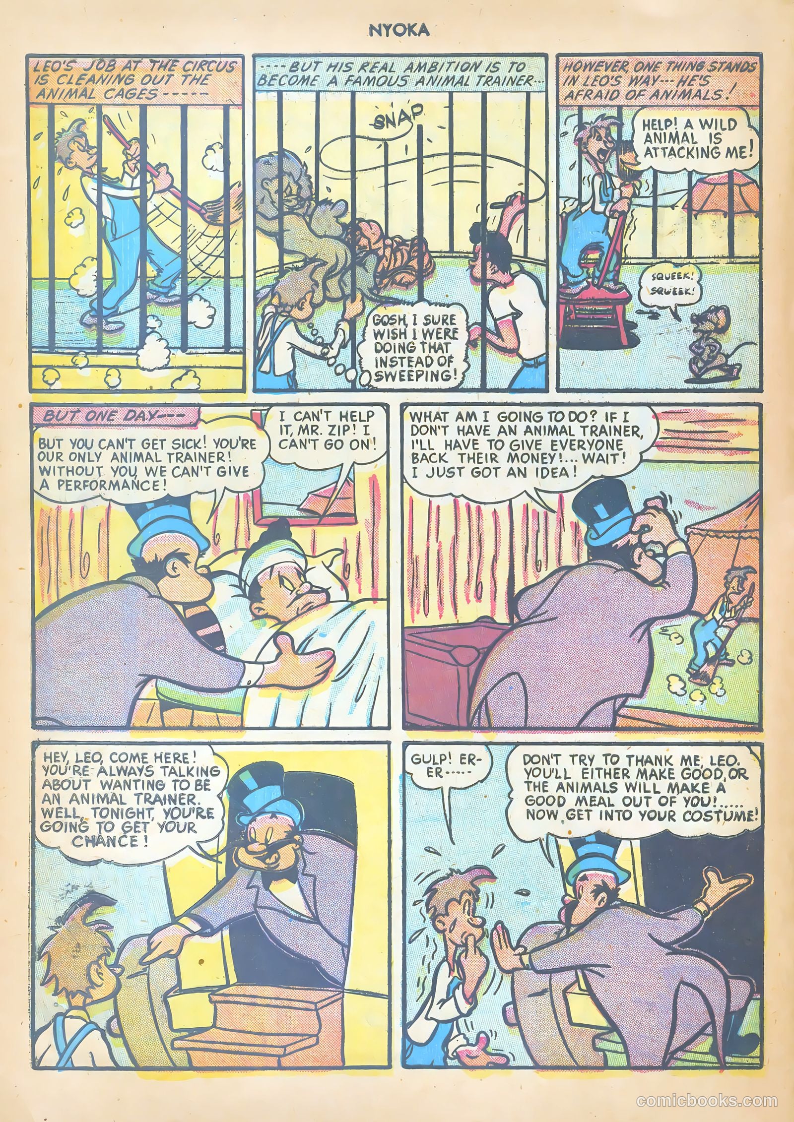 Nyoka the Jungle Girl #6 (1947) — page 40 of 52