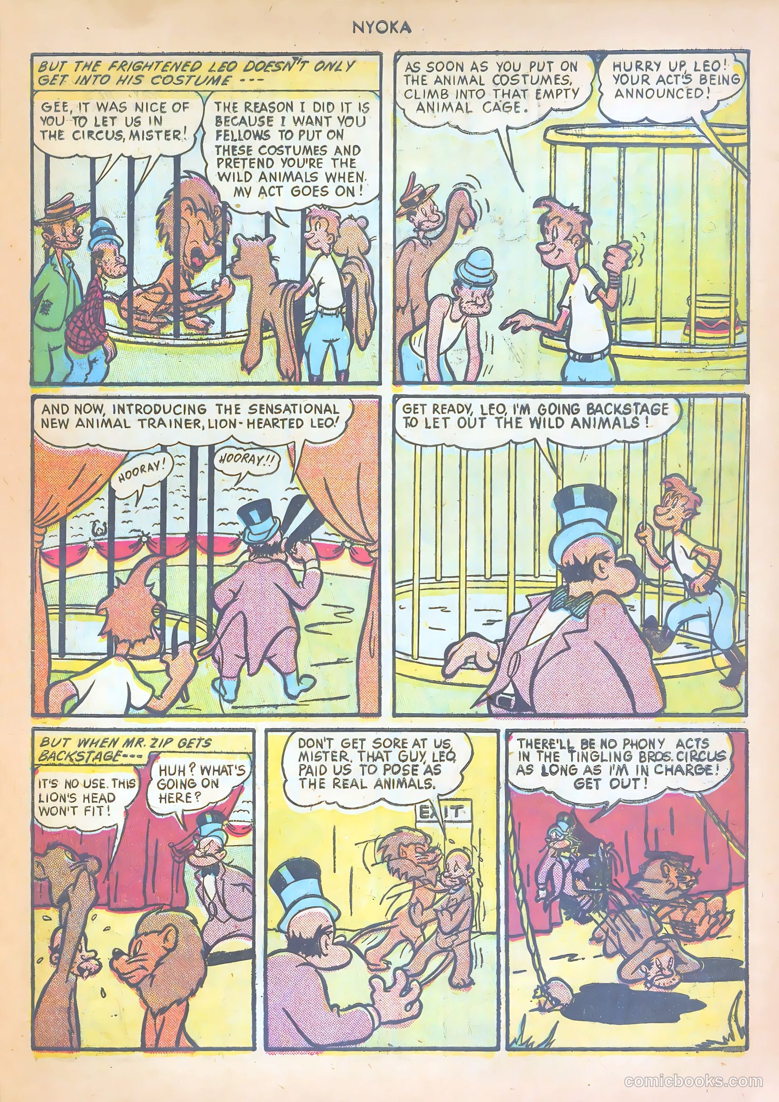 Nyoka the Jungle Girl #6 (1947) — page 41 of 52