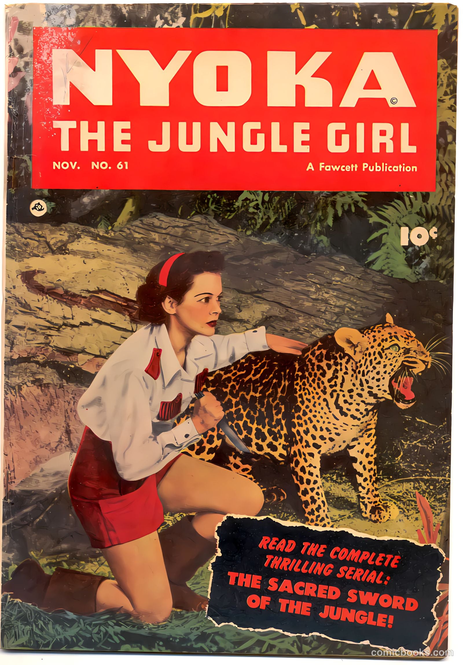 Nyoka the Jungle Girl #61