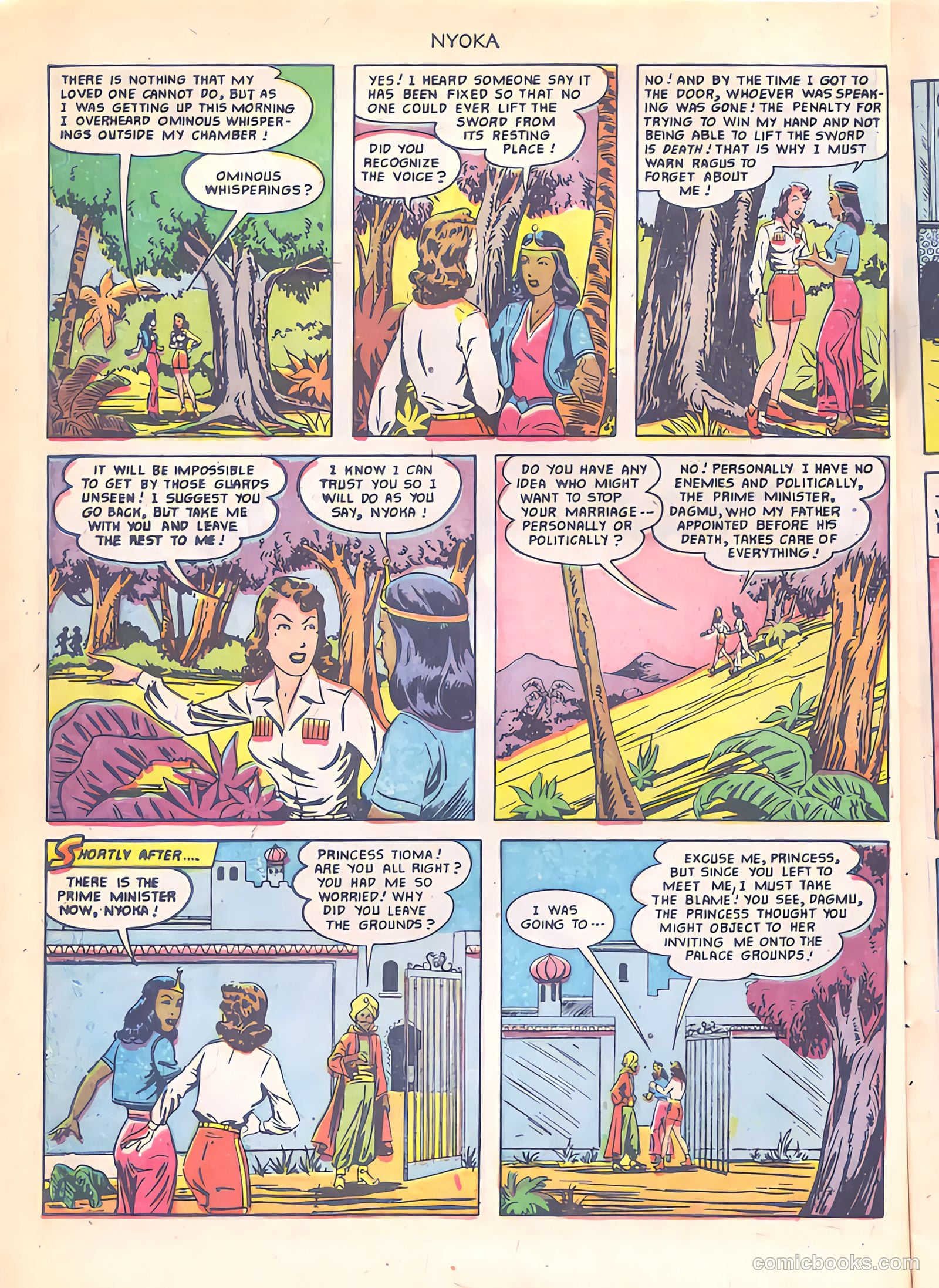 Nyoka the Jungle Girl #61 (1951) — page 6 of 36