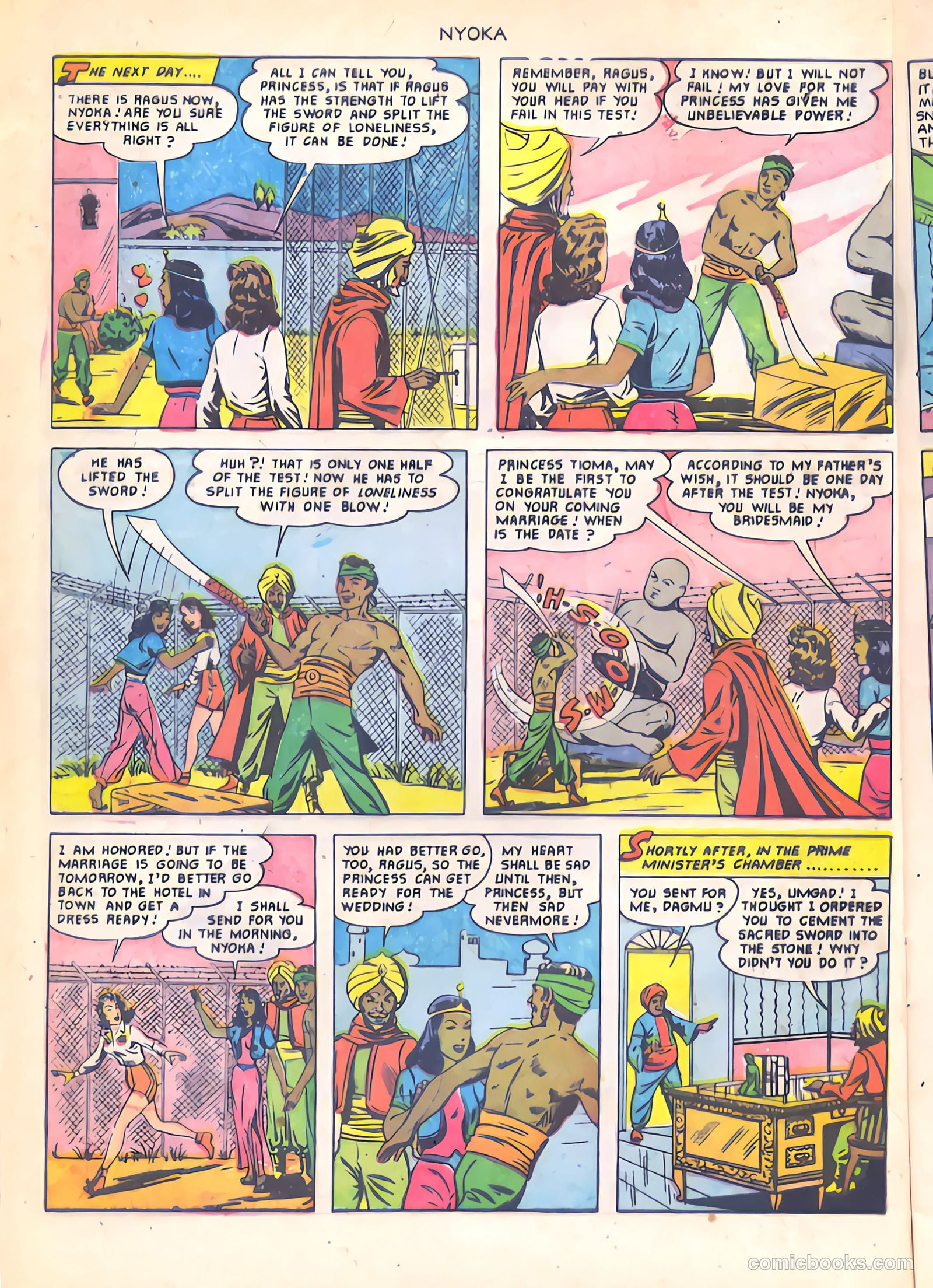 Nyoka the Jungle Girl #61 (1951) — page 8 of 36