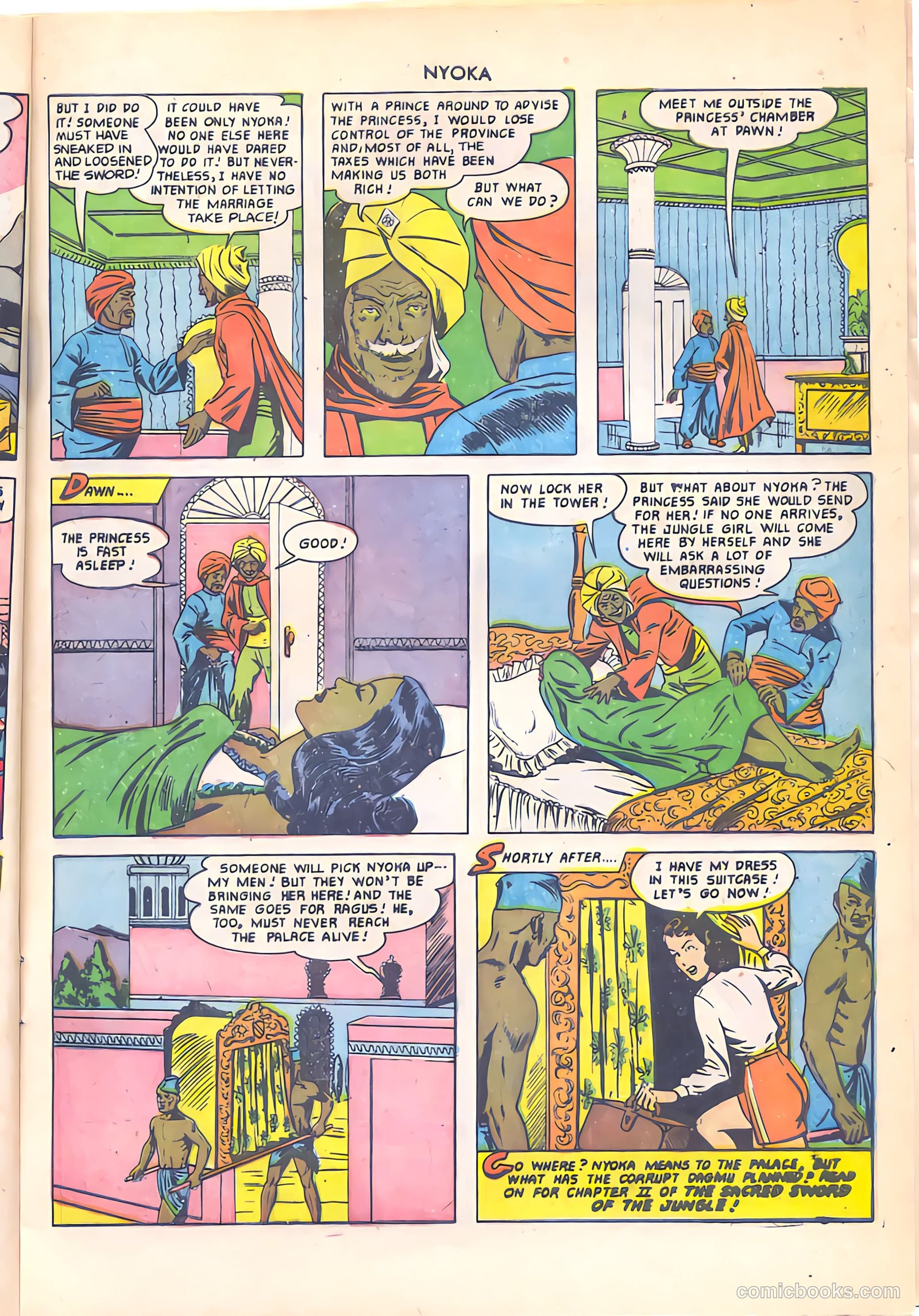 Nyoka the Jungle Girl #61 (1951) — page 9 of 36