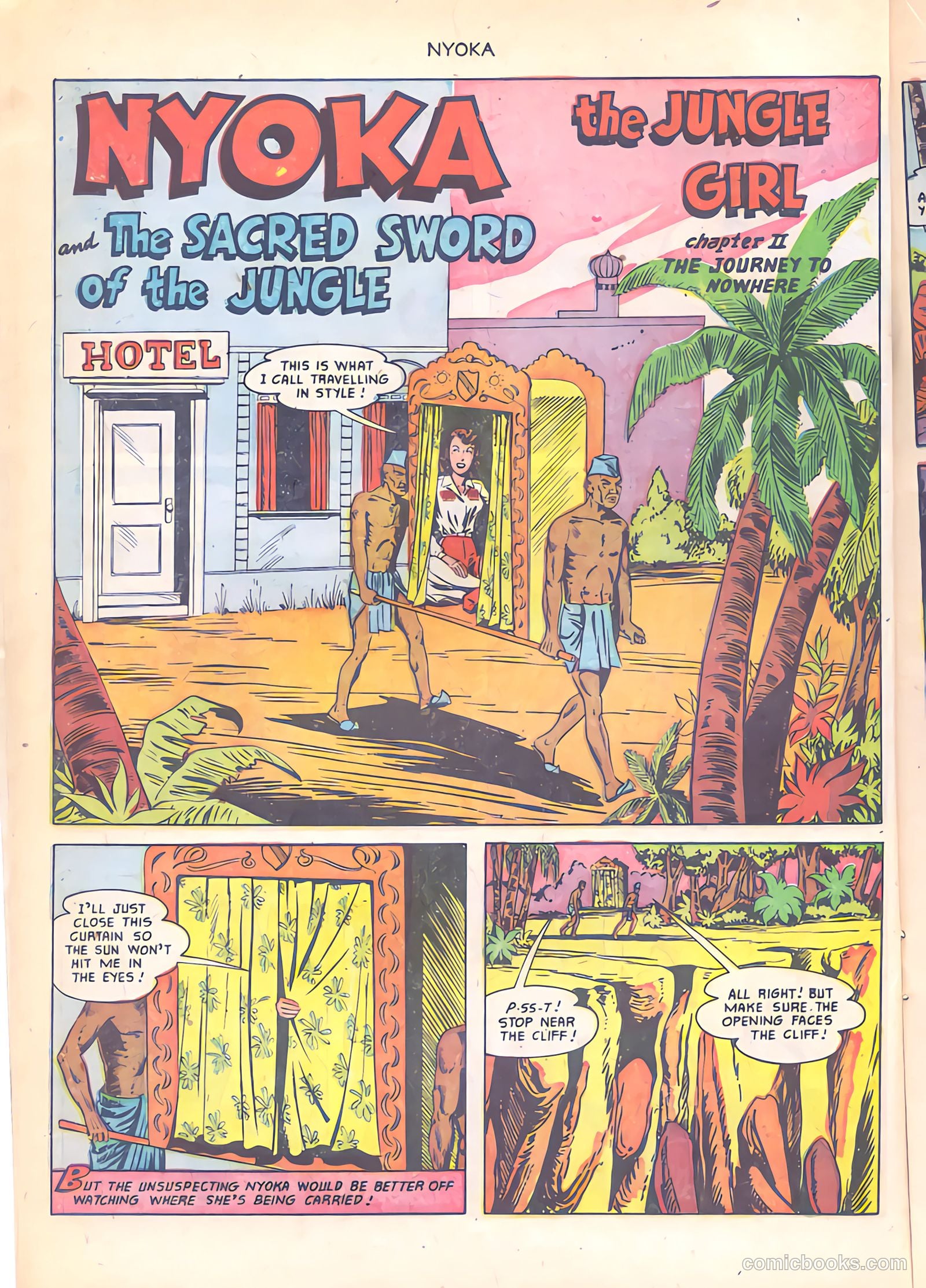 Nyoka the Jungle Girl #61 (1951) — page 14 of 36