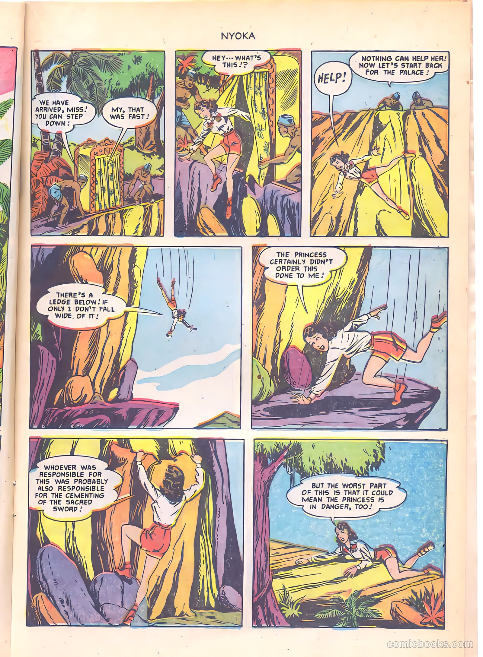 Nyoka the Jungle Girl #61 (1951) — page 15 of 36