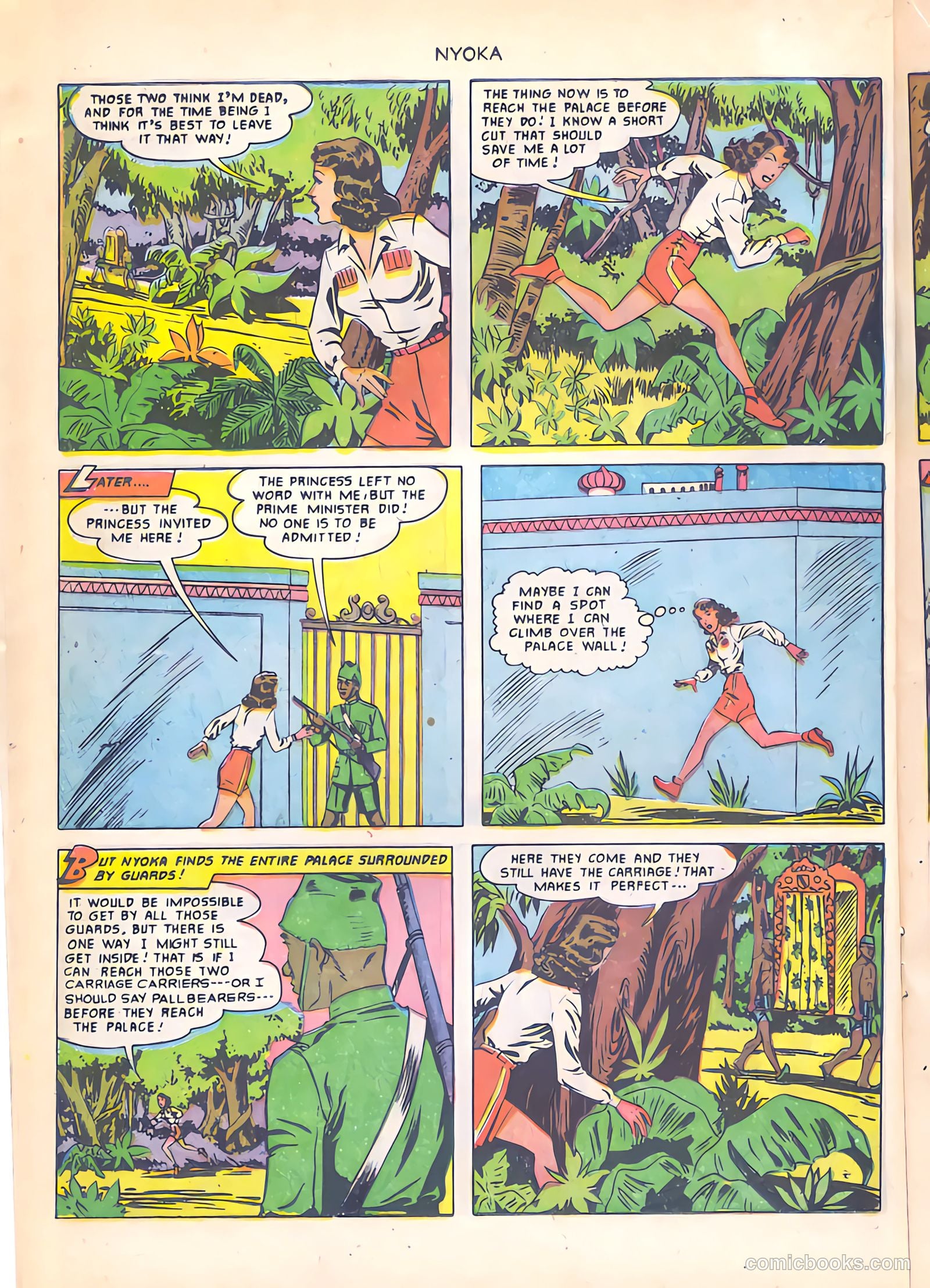 Nyoka the Jungle Girl #61 (1951) — page 16 of 36