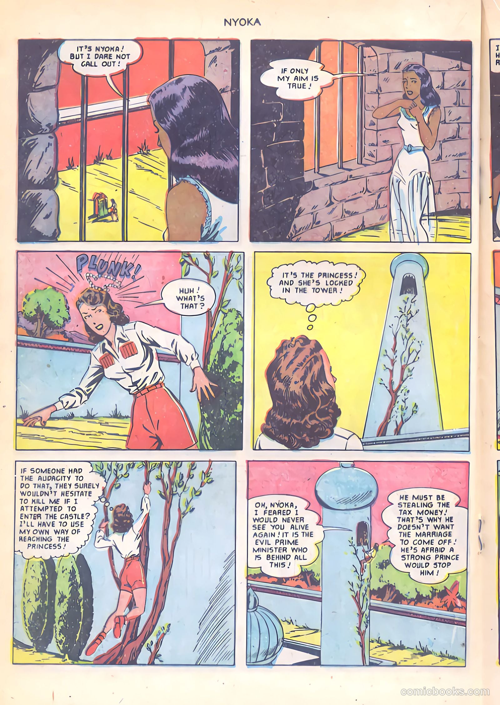 Nyoka the Jungle Girl #61 (1951) — page 18 of 36