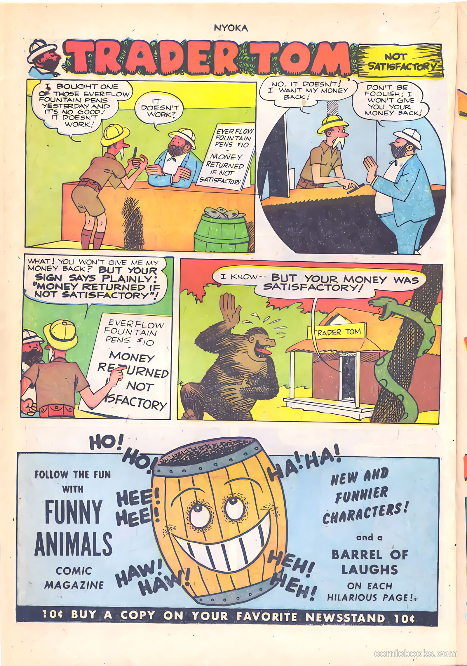 Nyoka the Jungle Girl #61 (1951) — page 20 of 36