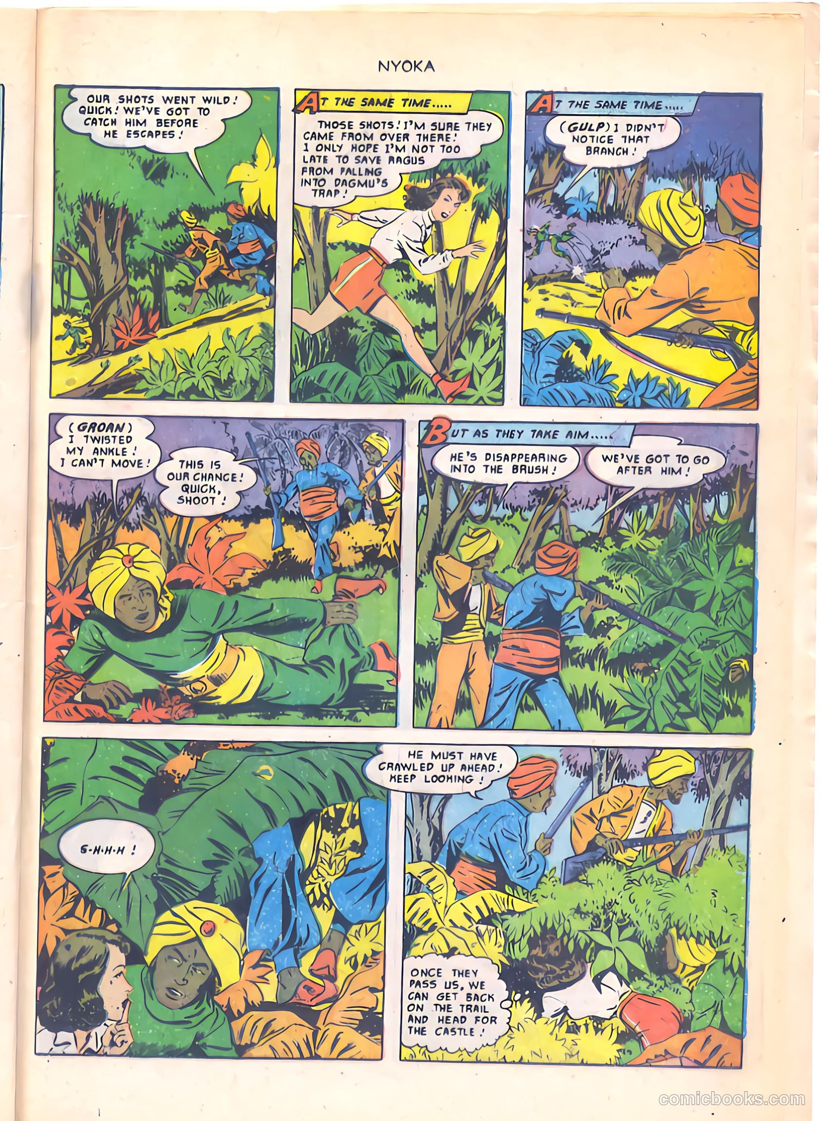 Nyoka the Jungle Girl #61 (1951) — page 25 of 36