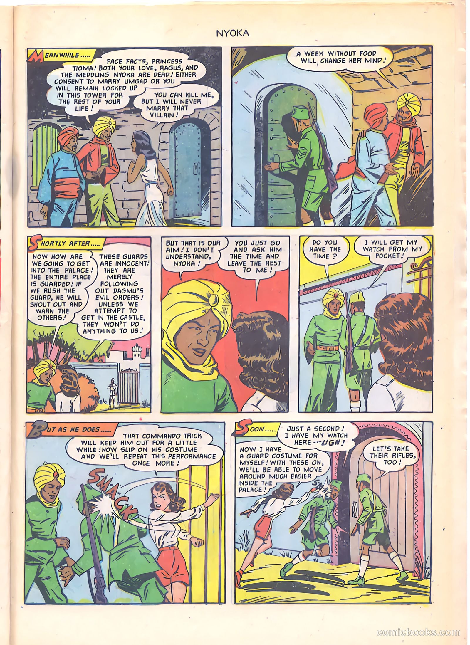 Nyoka the Jungle Girl #61 (1951) — page 27 of 36