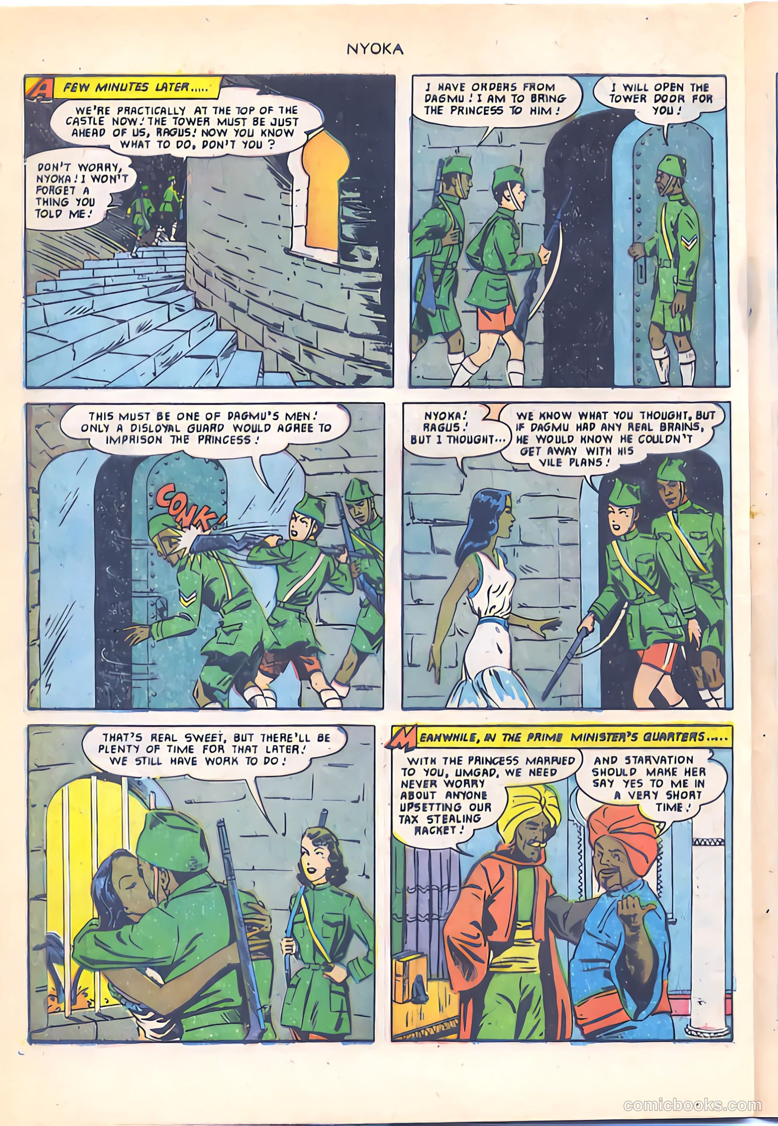 Nyoka the Jungle Girl #61 (1951) — page 28 of 36
